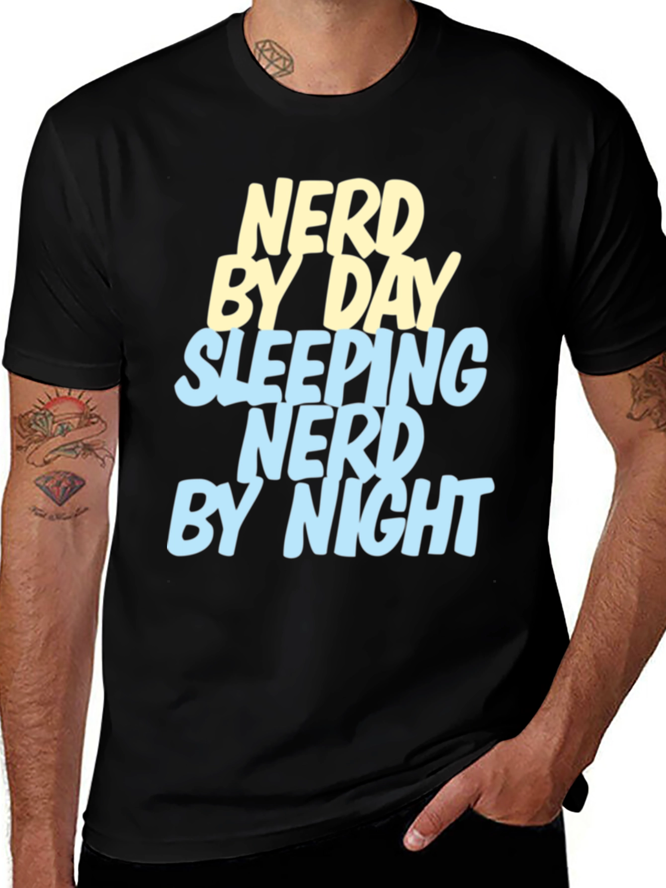 Nerd By Day T-Shirt - Gamer Geek Tee