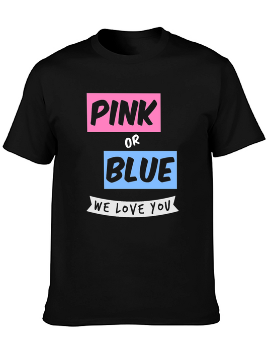 Pink or Blue Gender Reveal T-Shirt