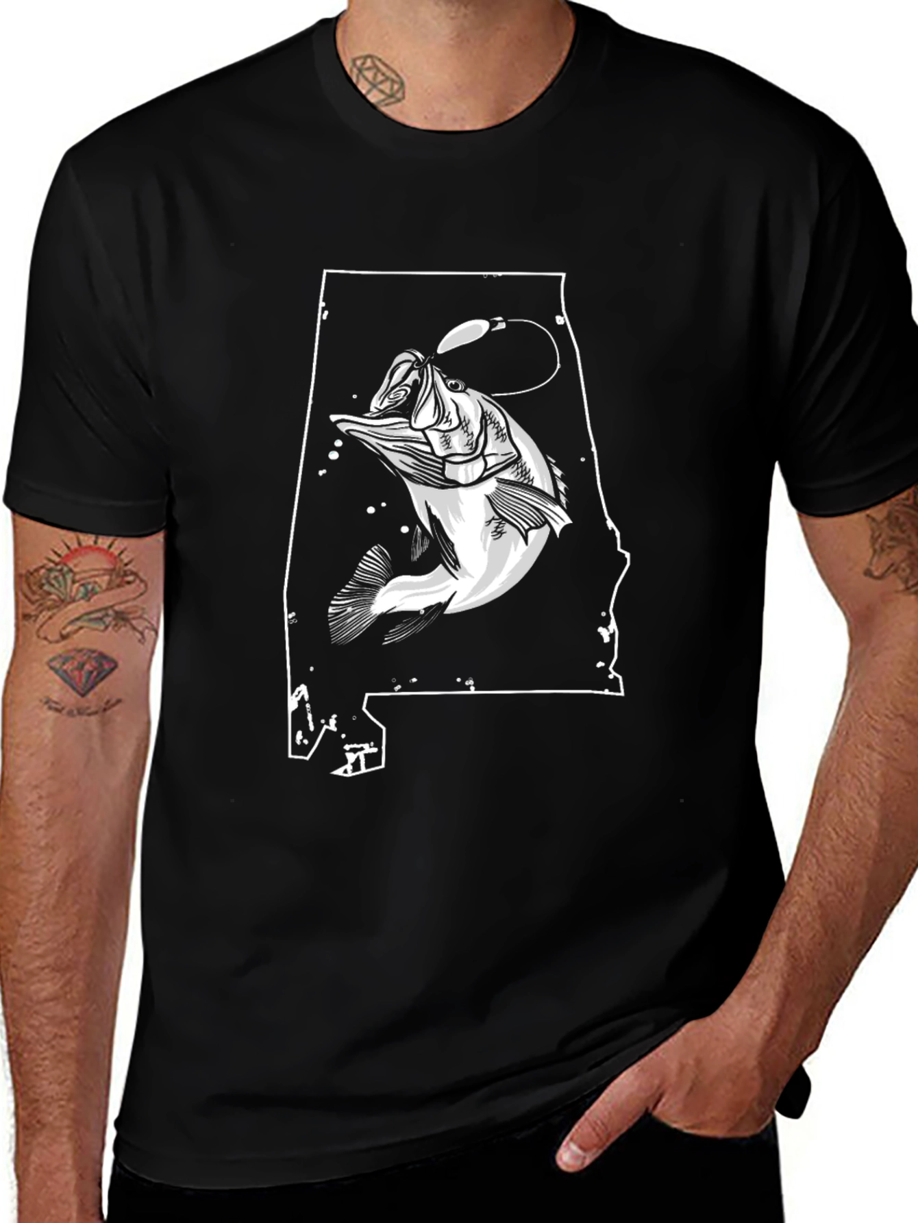 Alabama Fishing T-Shirt