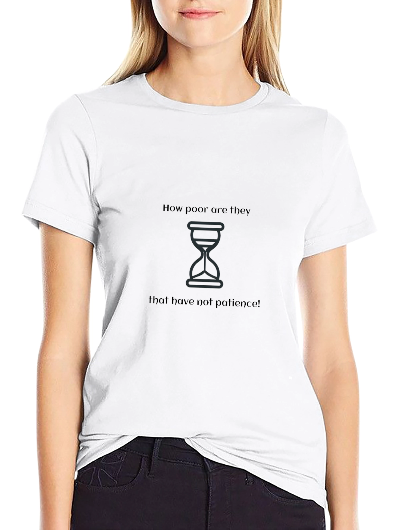 Patience Graphic Tee - Motivational Design