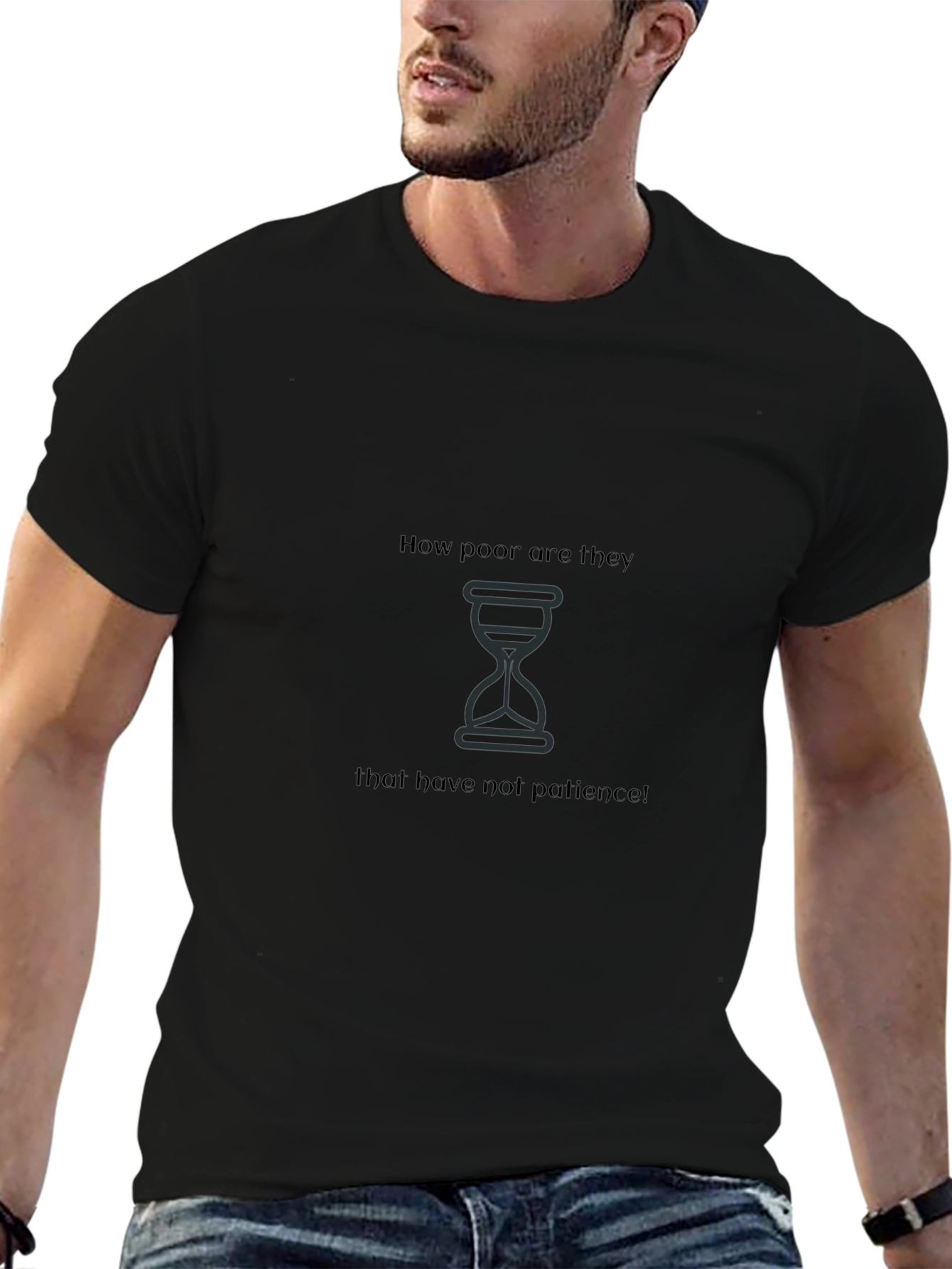 Patience Graphic Tee - Motivational Design