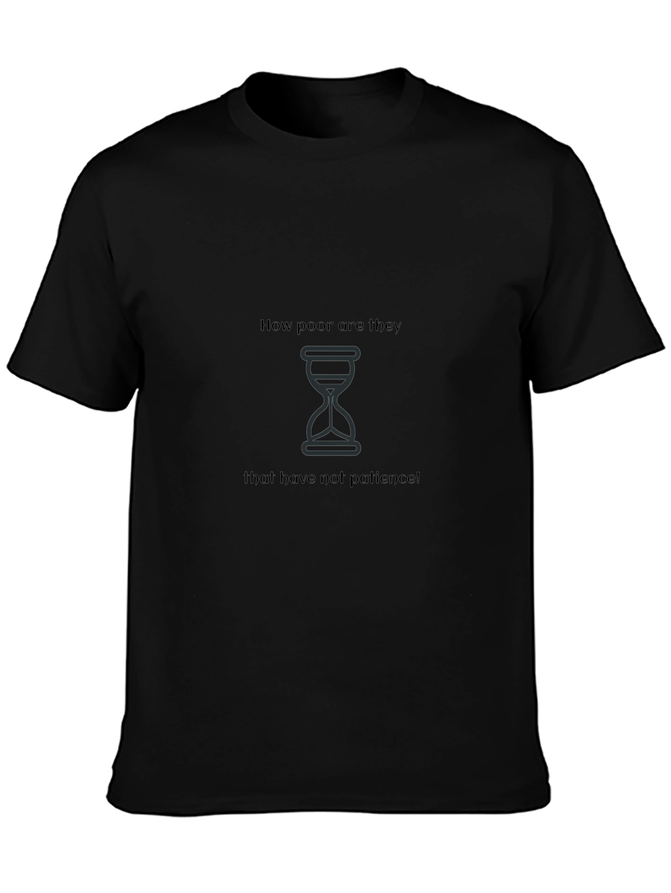 Patience Graphic Tee - Motivational Design