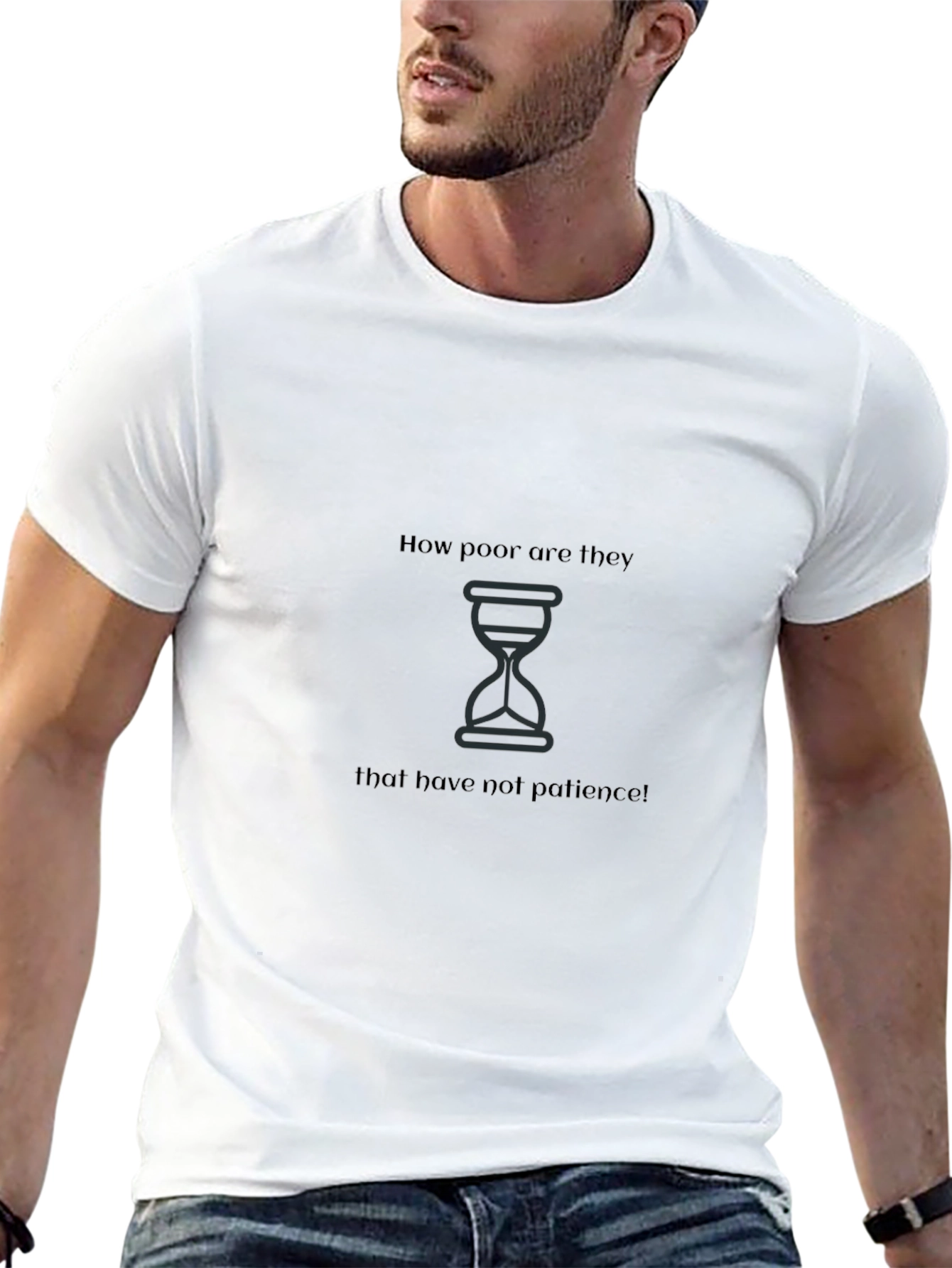 Patience Graphic Tee - Motivational Design