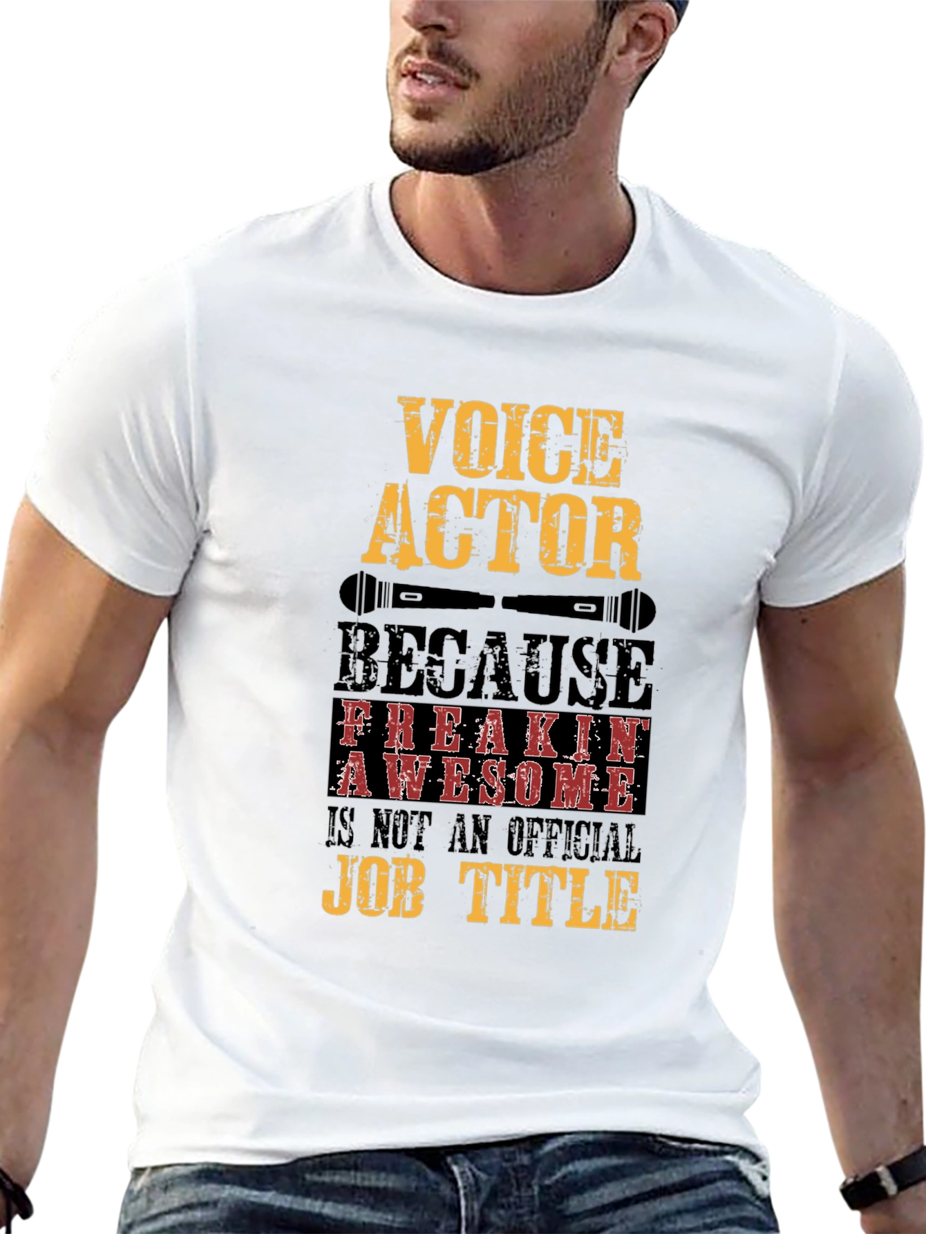 Voice Actor T-Shirt - Freakin Awesome Job Title