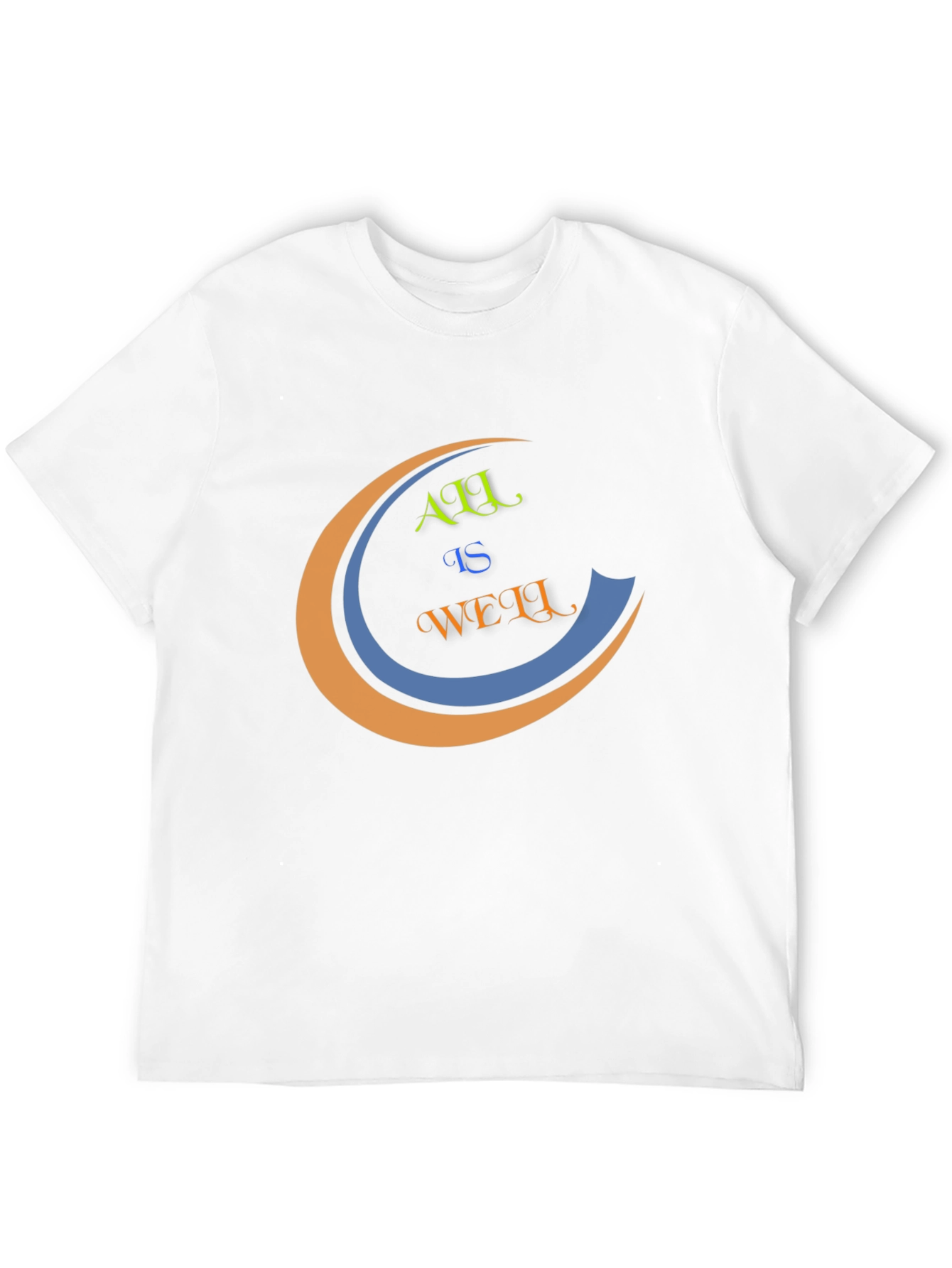 All is Well Graphic Tee - Mens Black T-Shirt