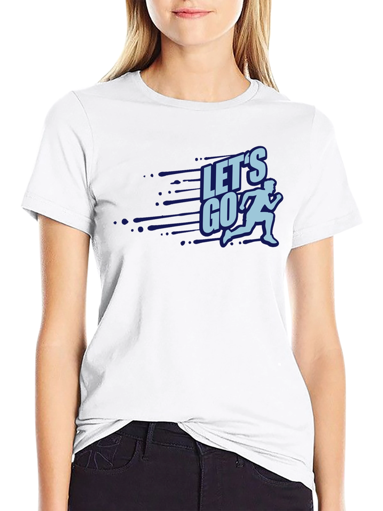 Lets Go Graphic Tee - Active Lifestyle Shirt