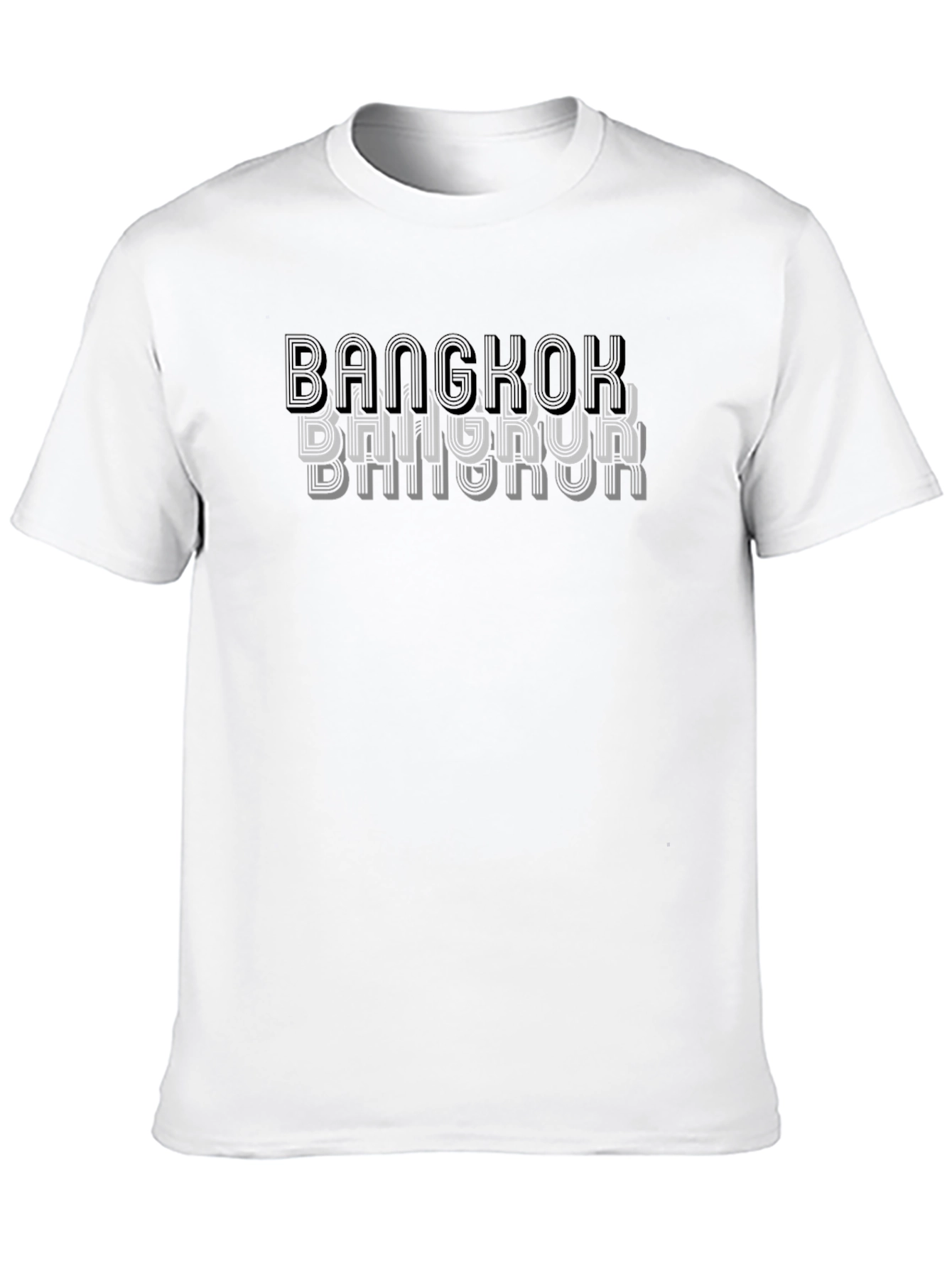 Bangkok T-Shirt - Graphic Print Casual Style