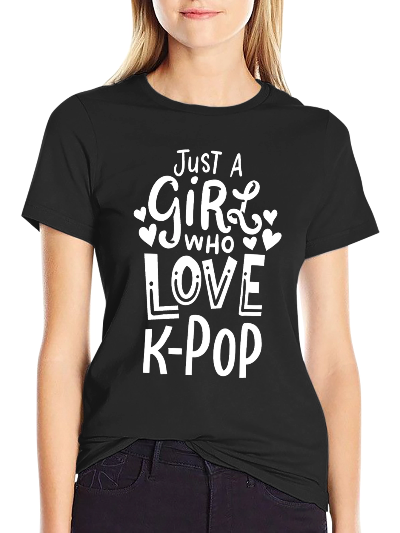 Just A Girl Who Loves K-Pop T-Shirt