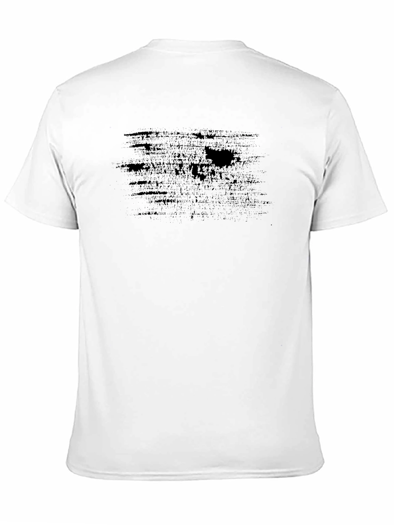 Mens Basic Black Crew Neck T-Shirt