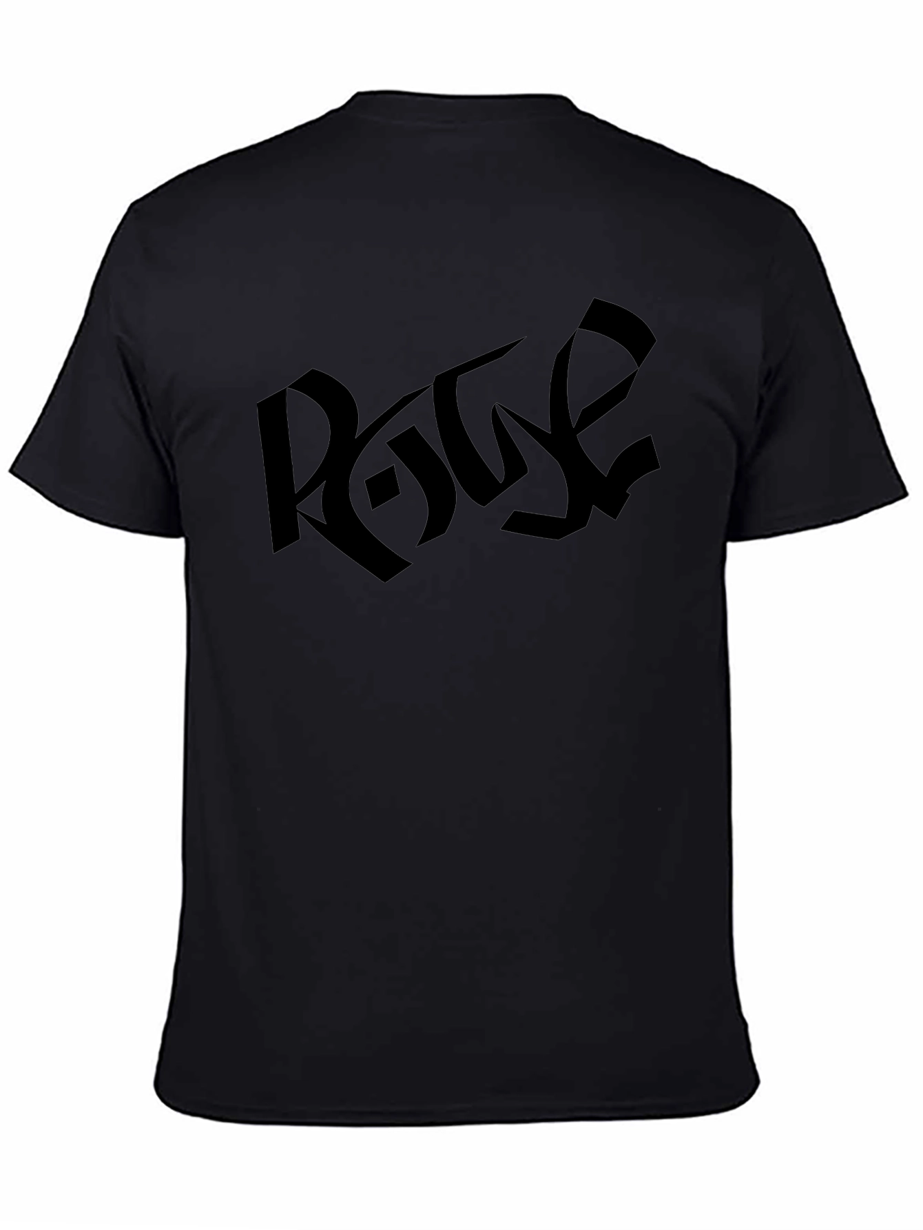 Ravage Graphic Print Black T-Shirt