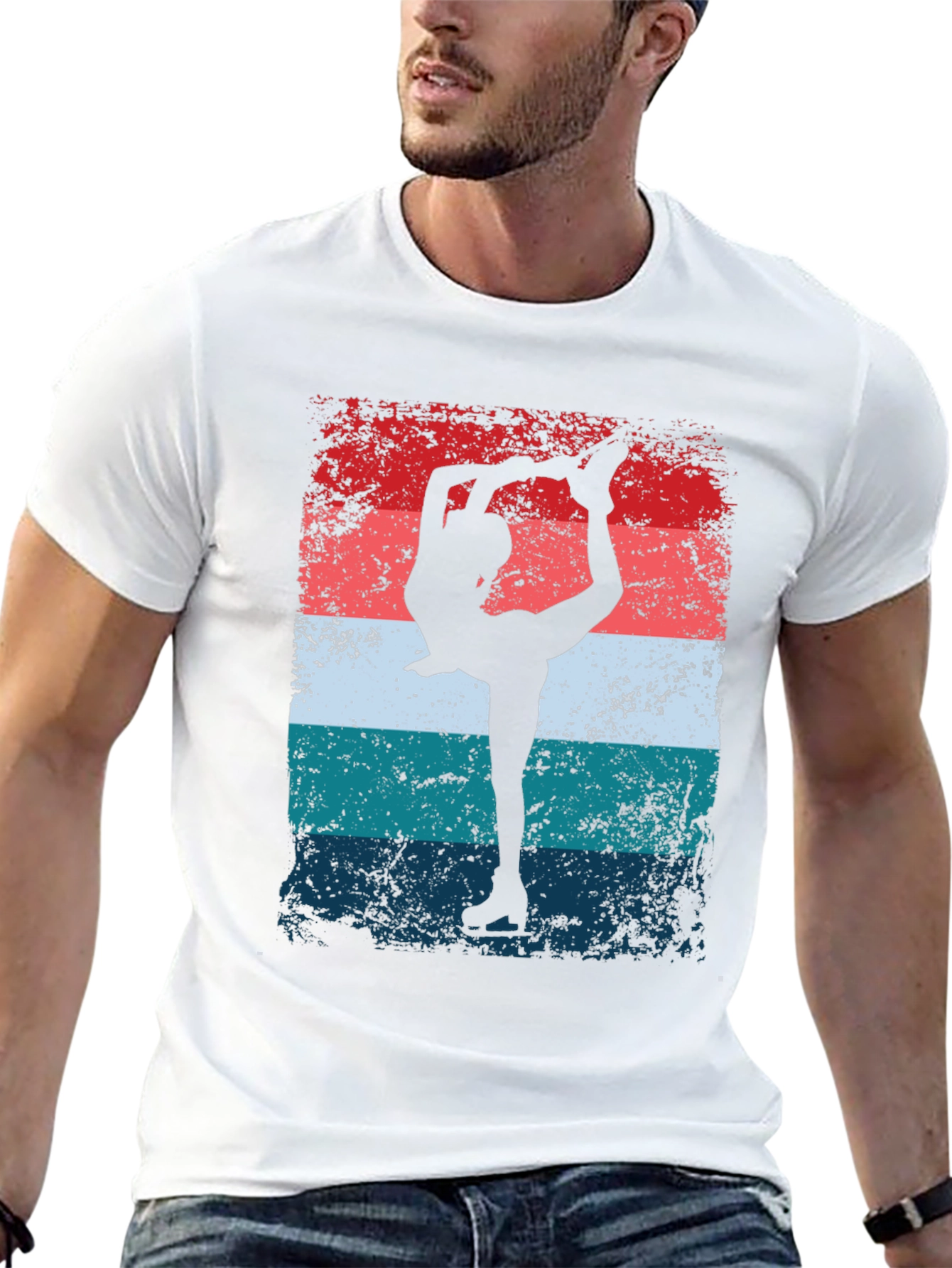 Figure Skating Retro T-Shirt