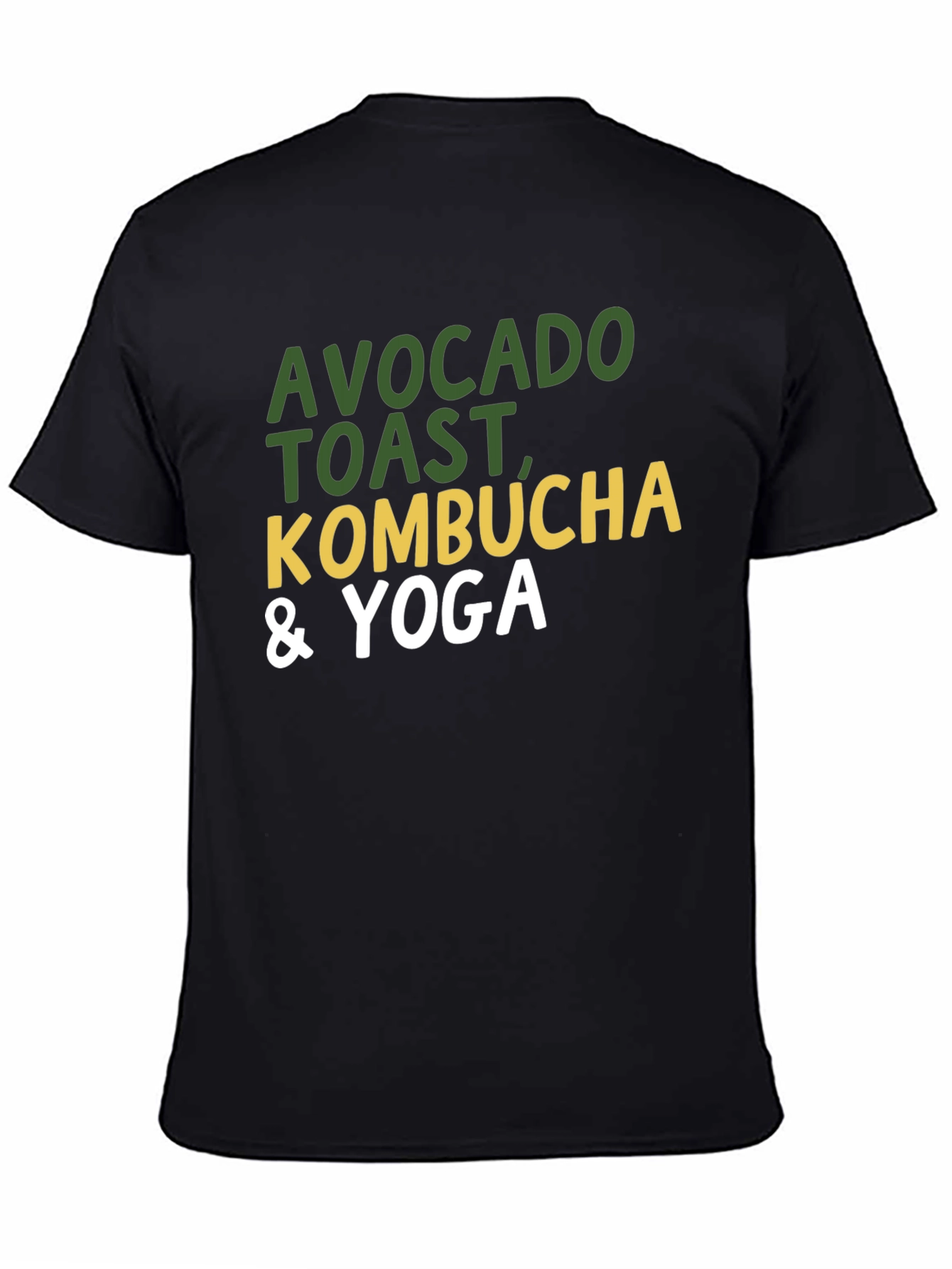Avocado Toast Kombucha & Yoga T-Shirt