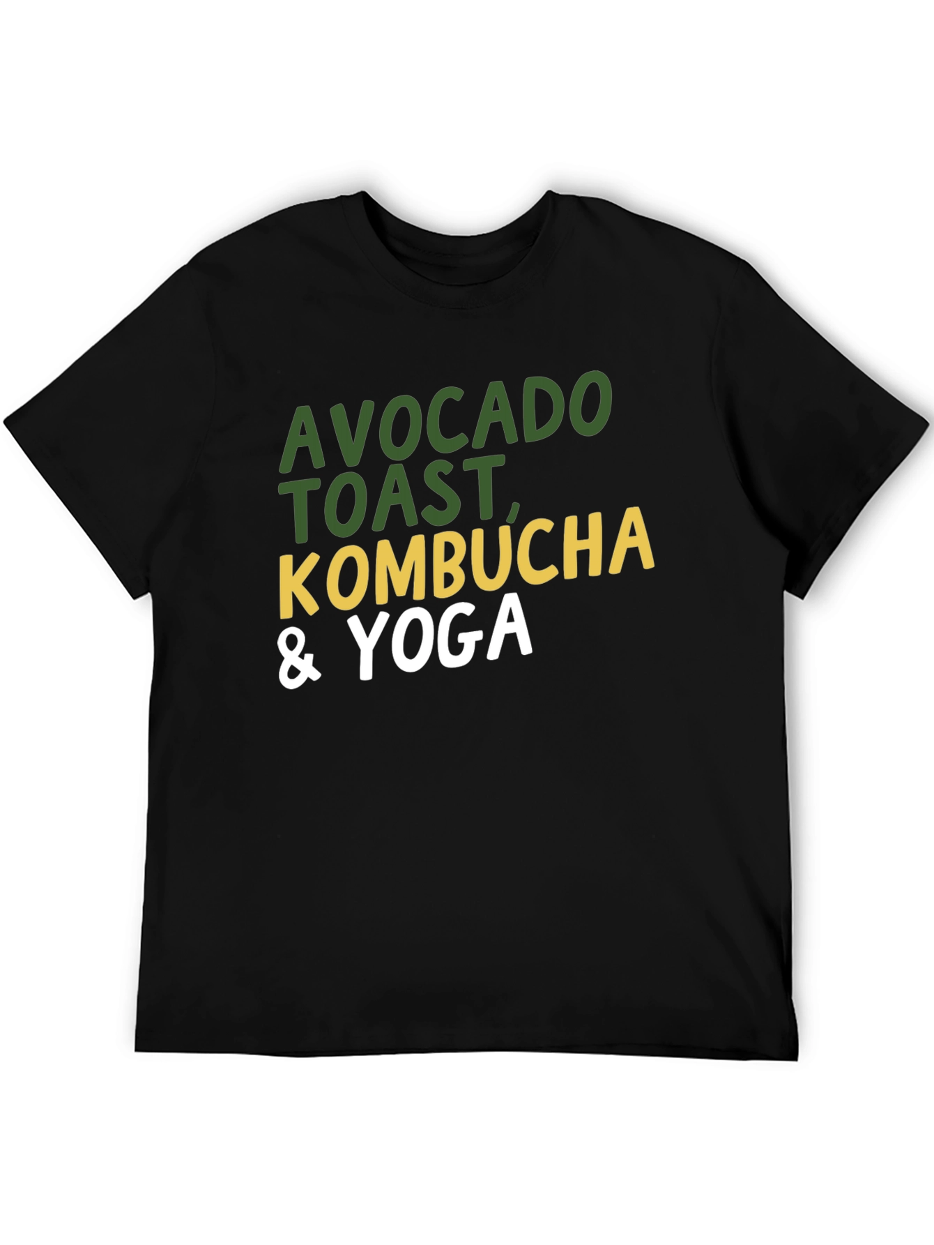 Avocado Toast Kombucha & Yoga T-Shirt