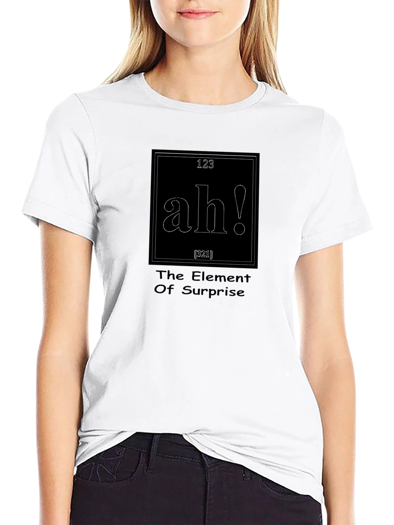 The Element of Surprise T-Shirt - Black Cotton Tee