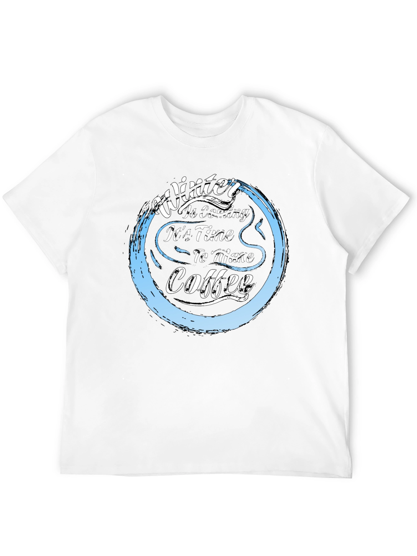 Winter Coffee T-Shirt - Cozy & Stylish
