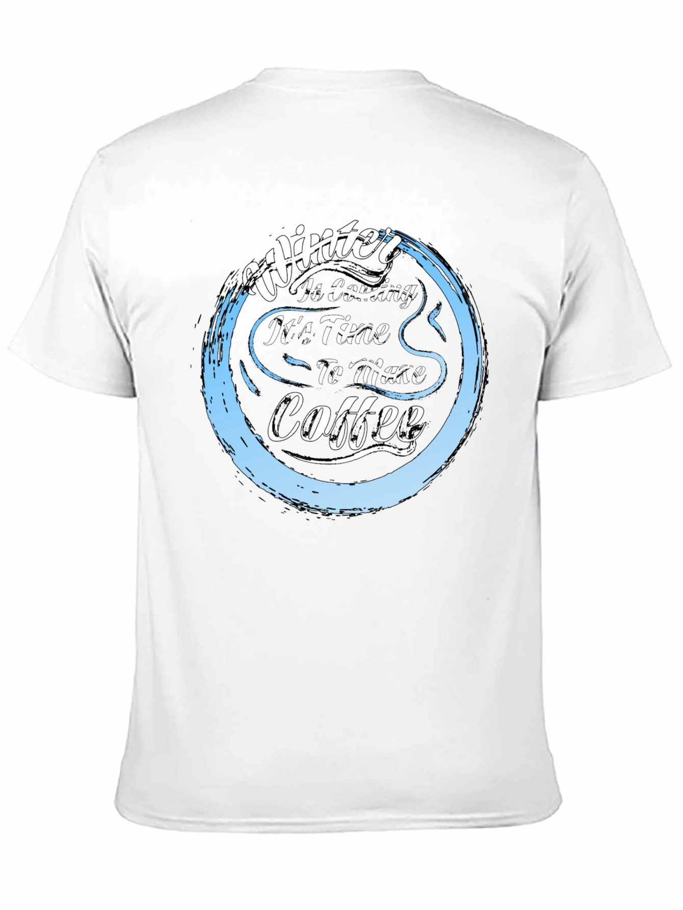 Winter Coffee T-Shirt - Cozy & Stylish