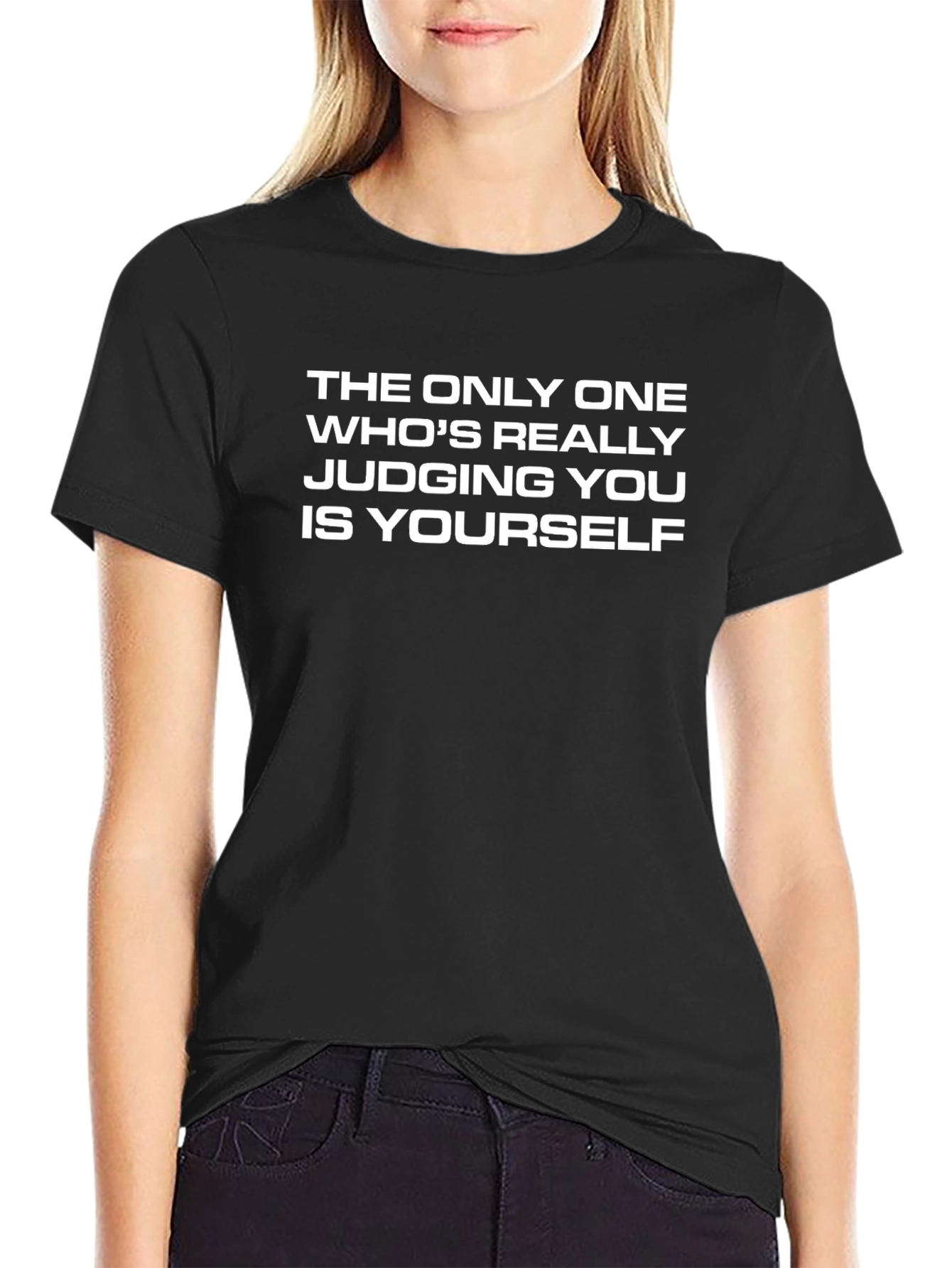 Motivational T-Shirt: Judge Yourself