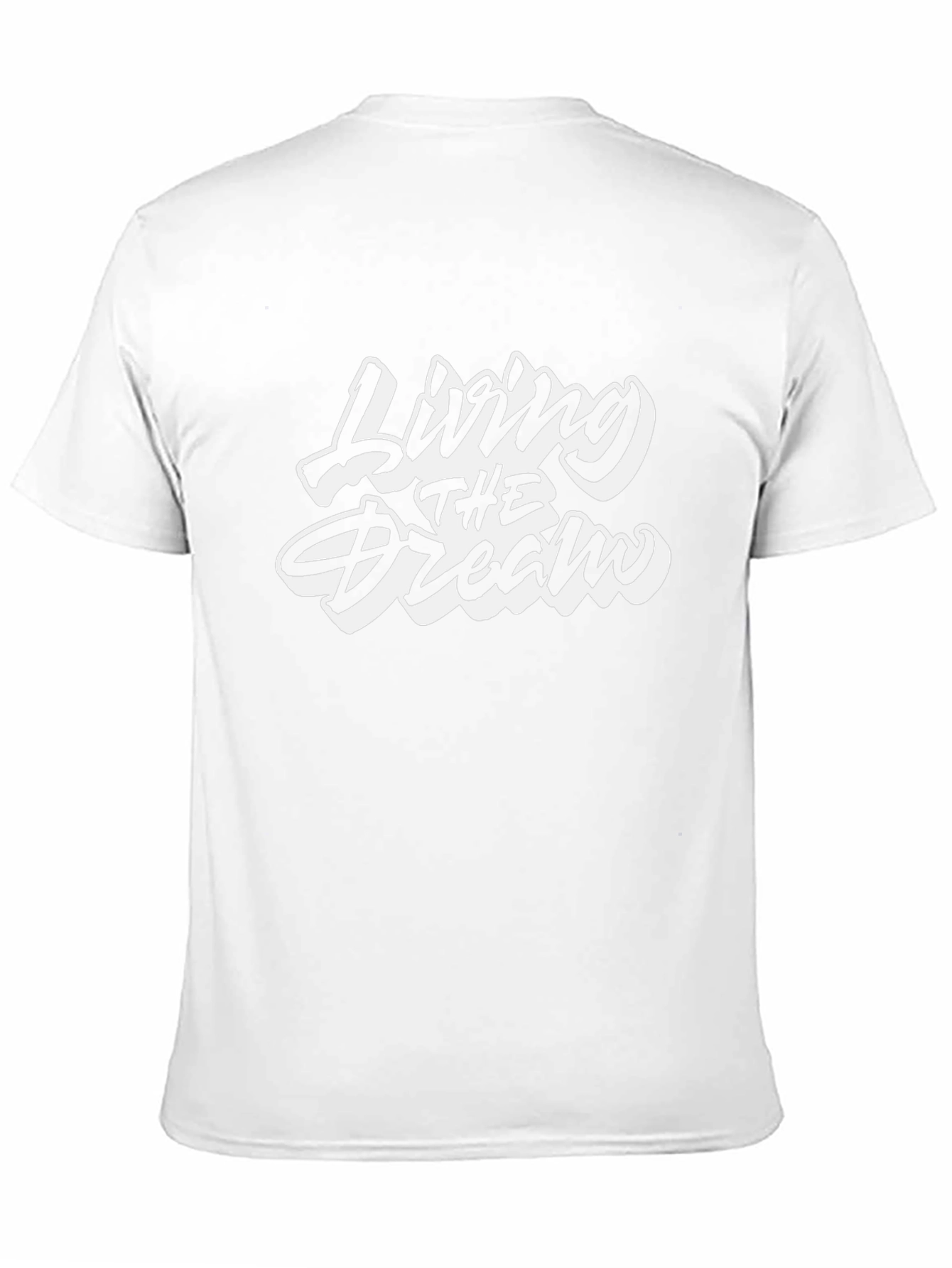 Living the Dream Black Graphic T-Shirt