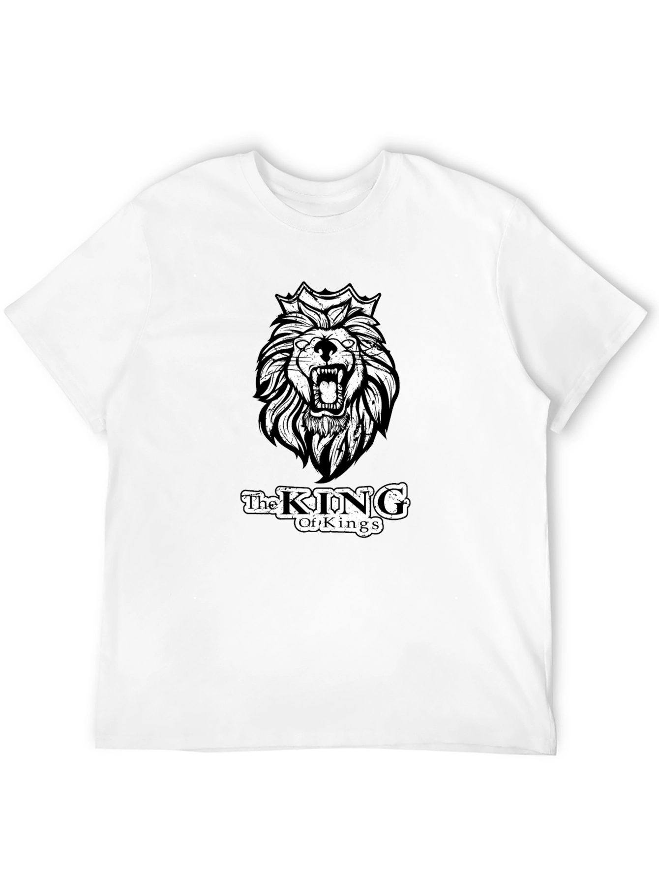 King of Kings Lion Graphic T-Shirt