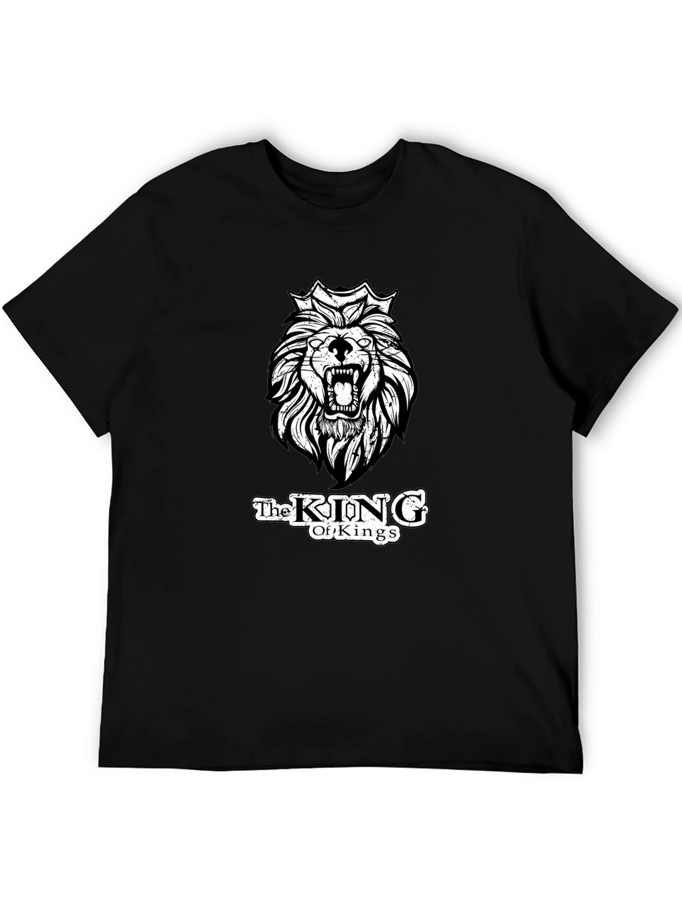 King of Kings Lion Graphic T-Shirt