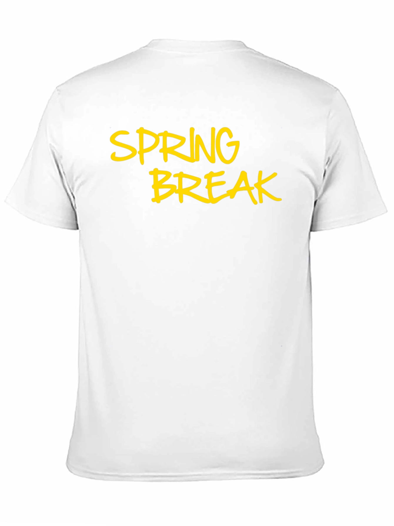 Spring Break Black T-Shirt - Casual Holiday Style