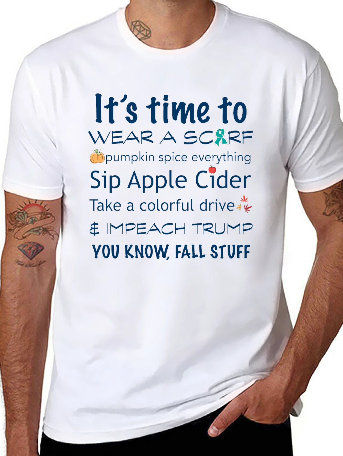 Its Time To Fall Stuff T-Shirt