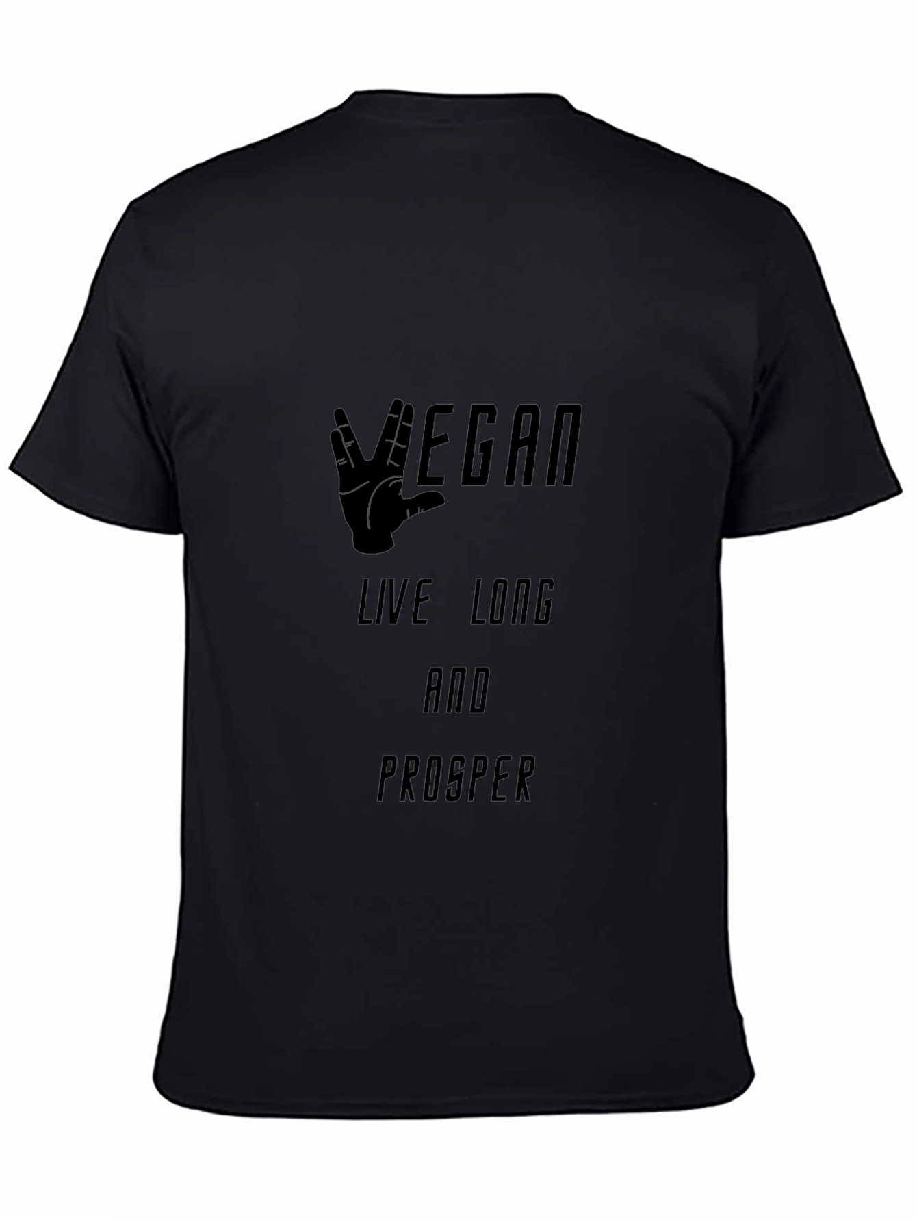 Vegan Live Long & Prosper T-Shirt