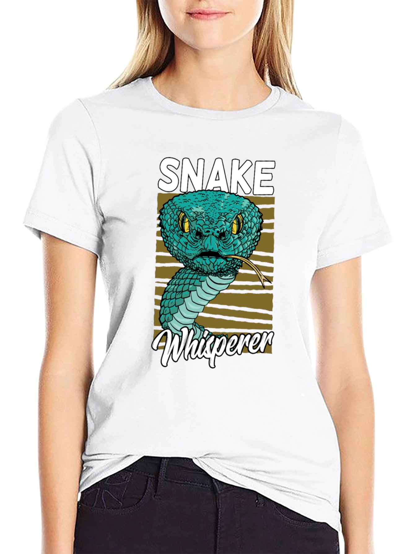 Snake Whisperer Graphic T-Shirt