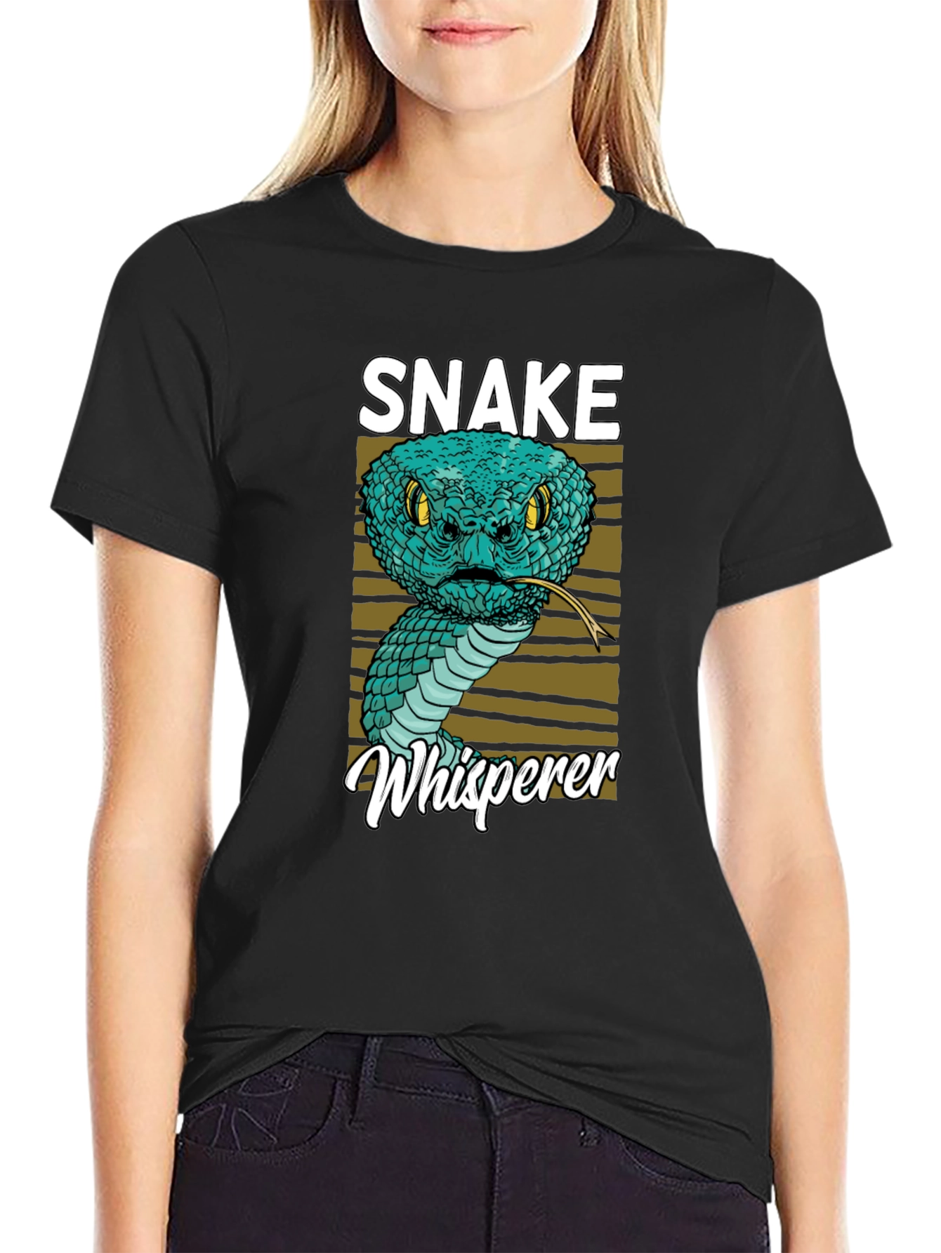 Snake Whisperer Graphic T-Shirt