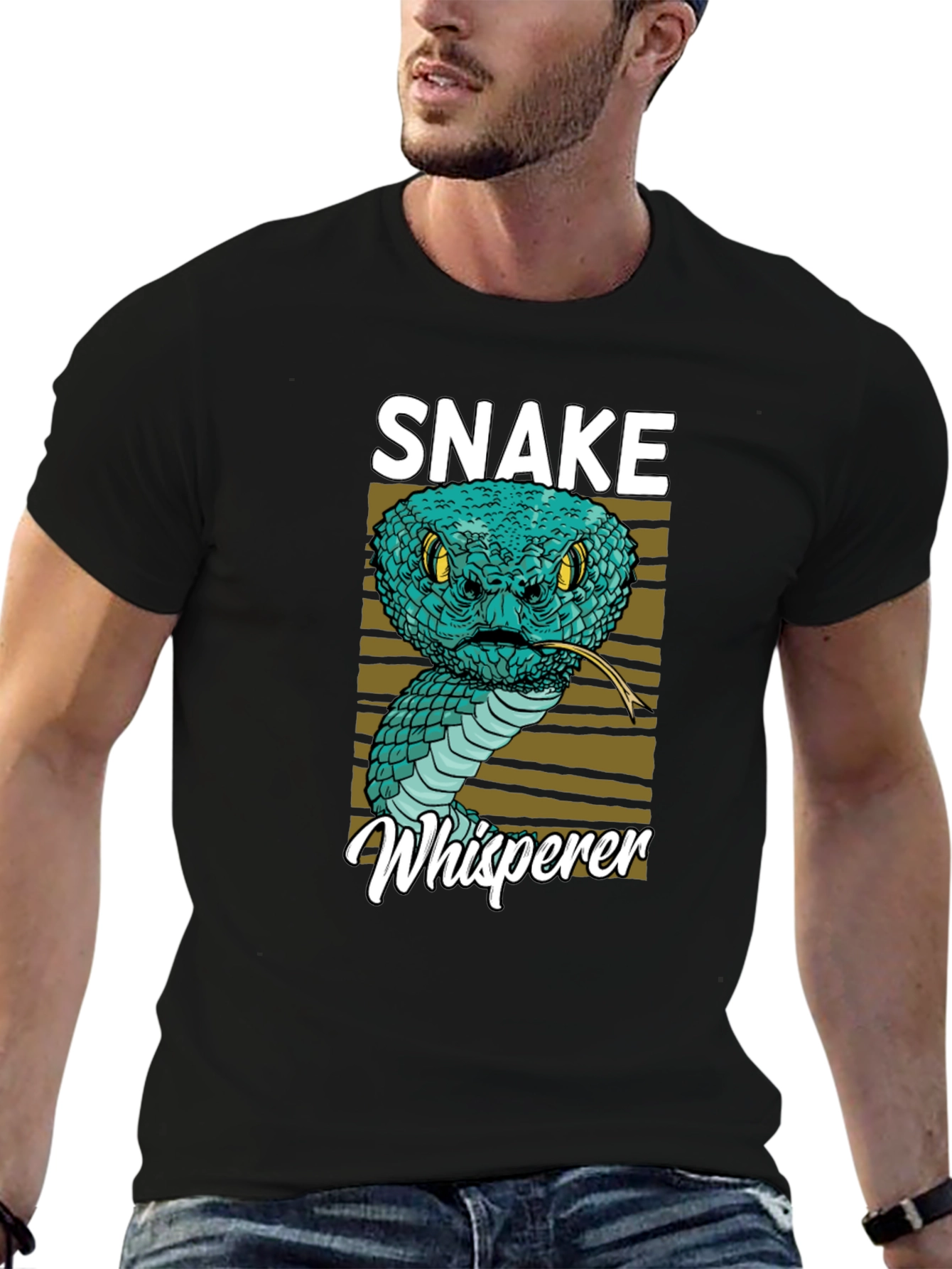 Snake Whisperer Graphic T-Shirt