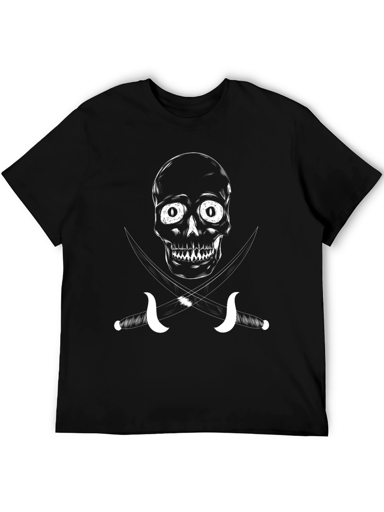Skull & Crossed Swords Graphic Tee