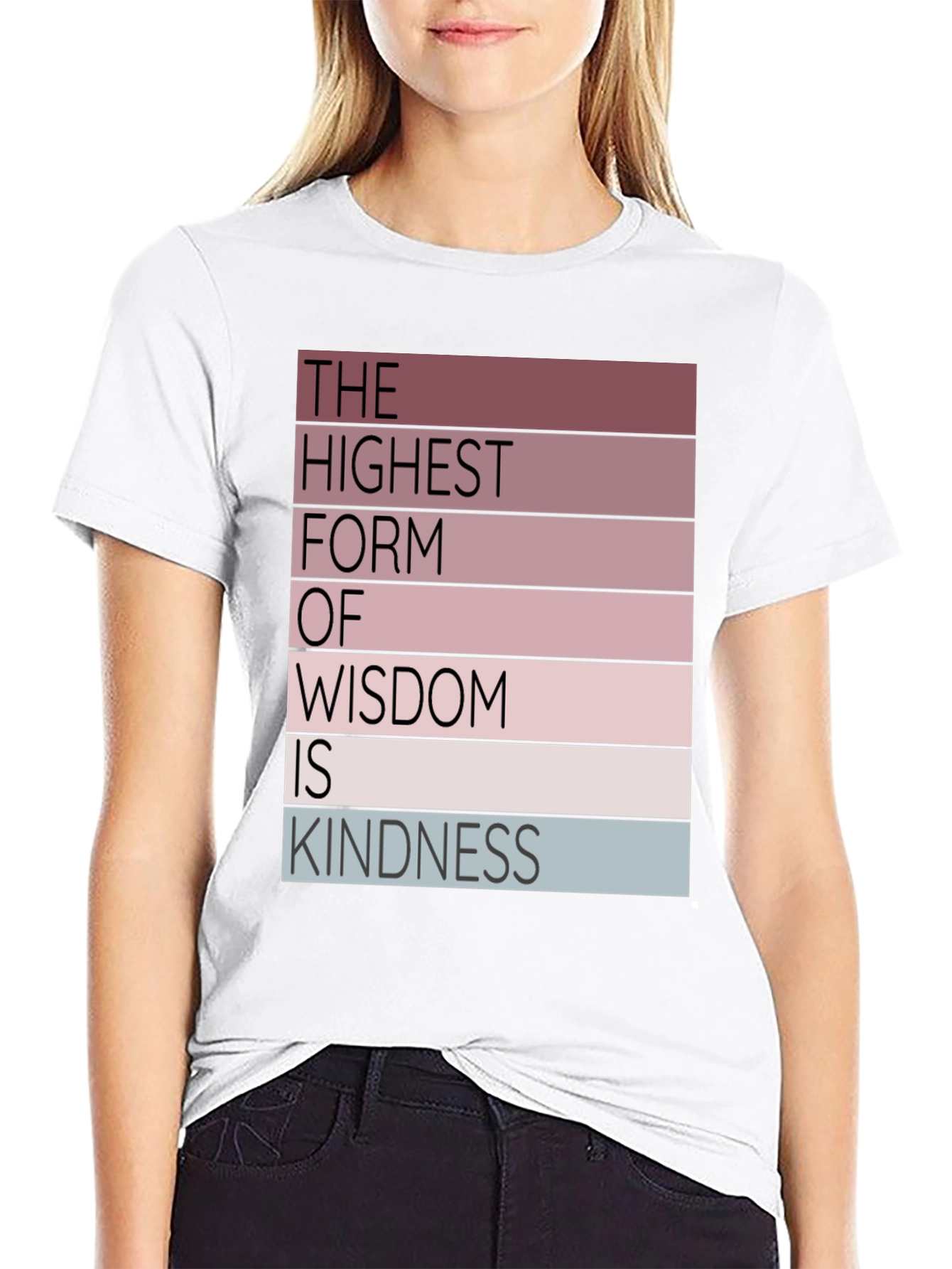 Wisdom Kindness T-Shirt - Inspirational Graphic Tee