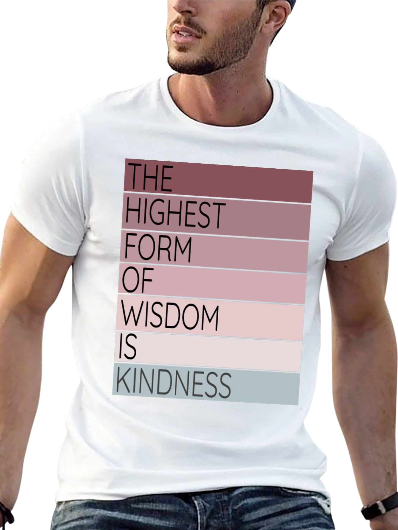Wisdom Kindness T-Shirt - Inspirational Graphic Tee