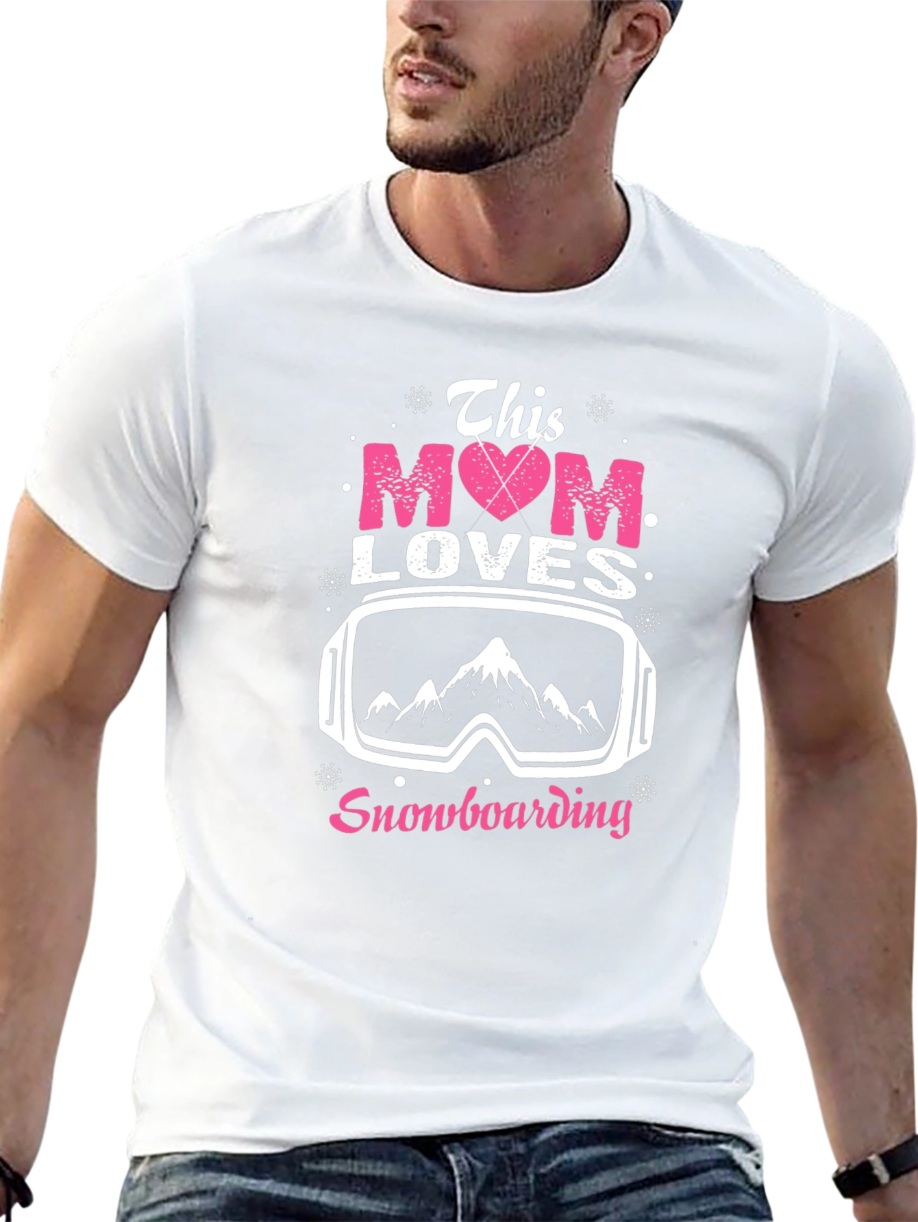 This Mom Loves Snowboarding T-Shirt
