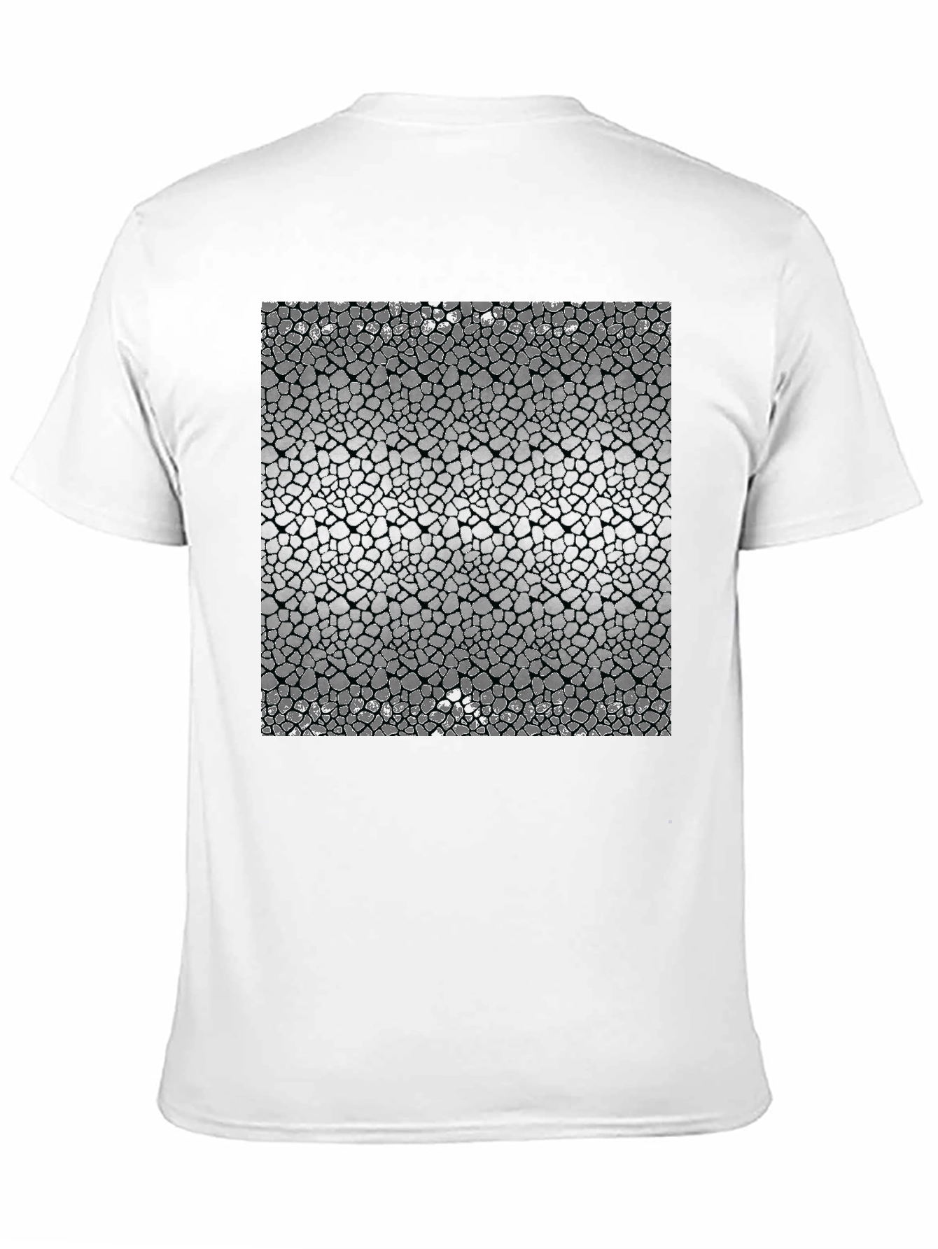 Abstract Mosaic Design T-Shirt
