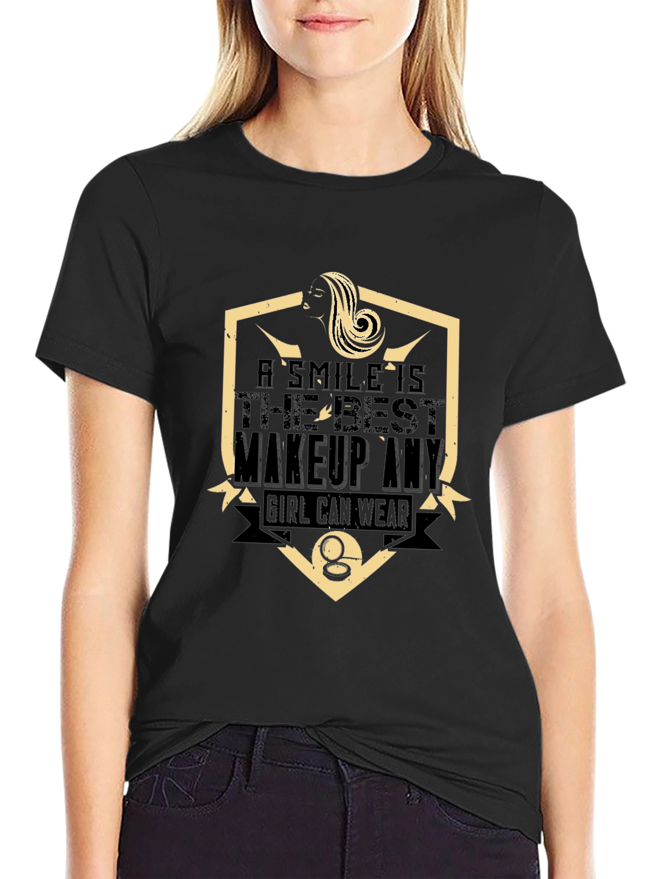 Smile is The Best Makeup T-Shirt