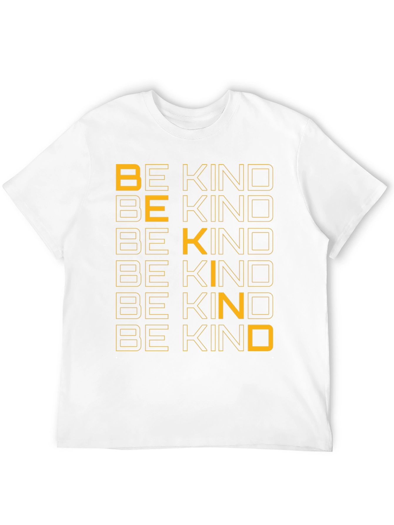 Be Kind Graphic Print Crew Neck T-Shirt