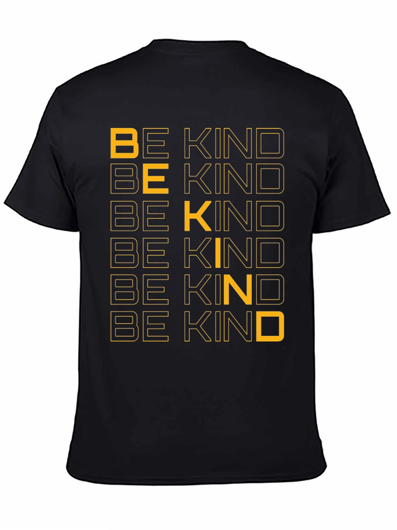 Be Kind Graphic Print Crew Neck T-Shirt