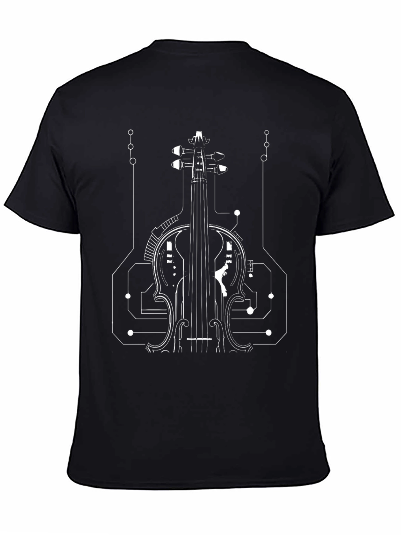 Modern Violin Graphic Tee