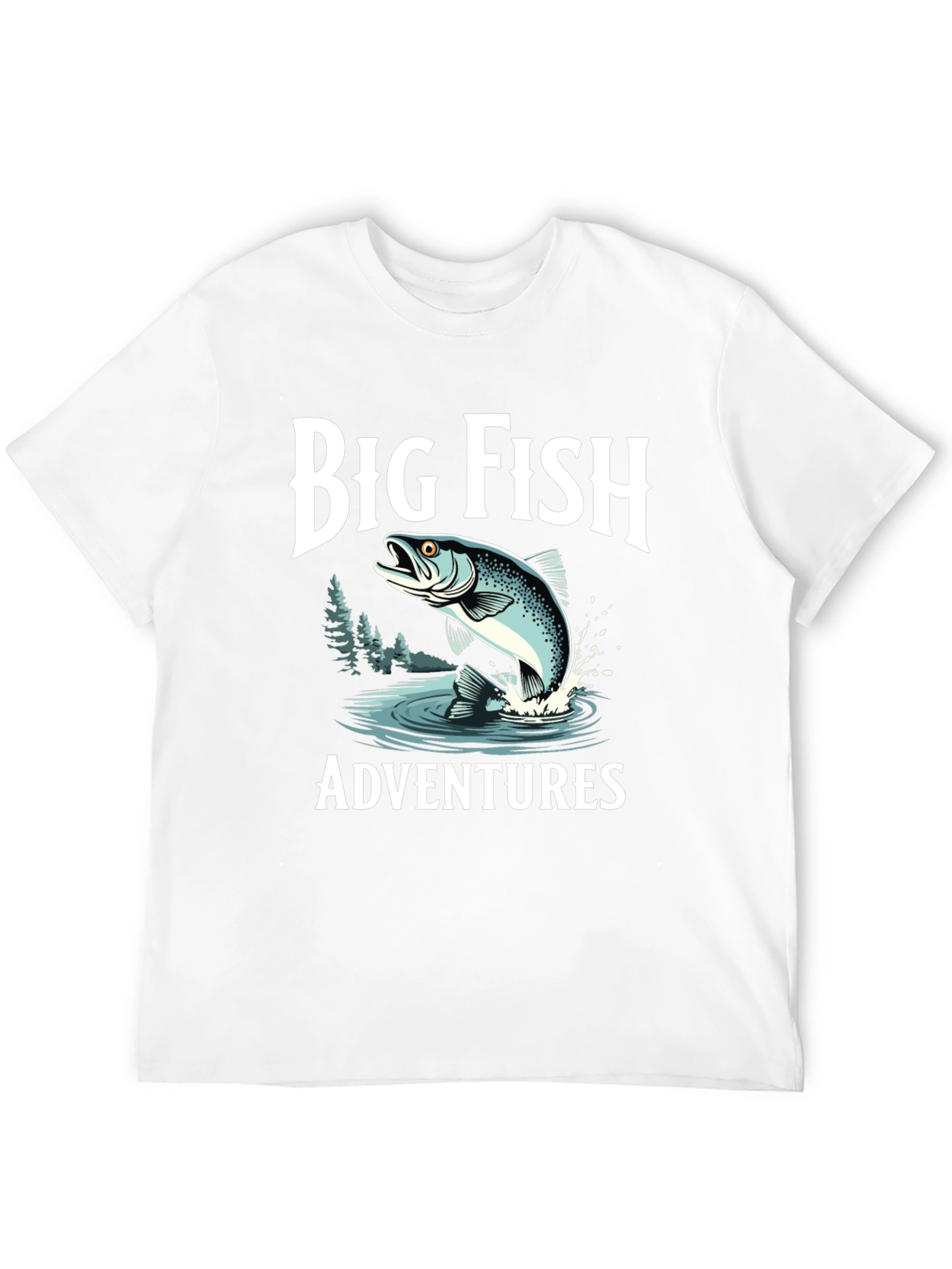 Big Fish Adventures Black T-Shirt