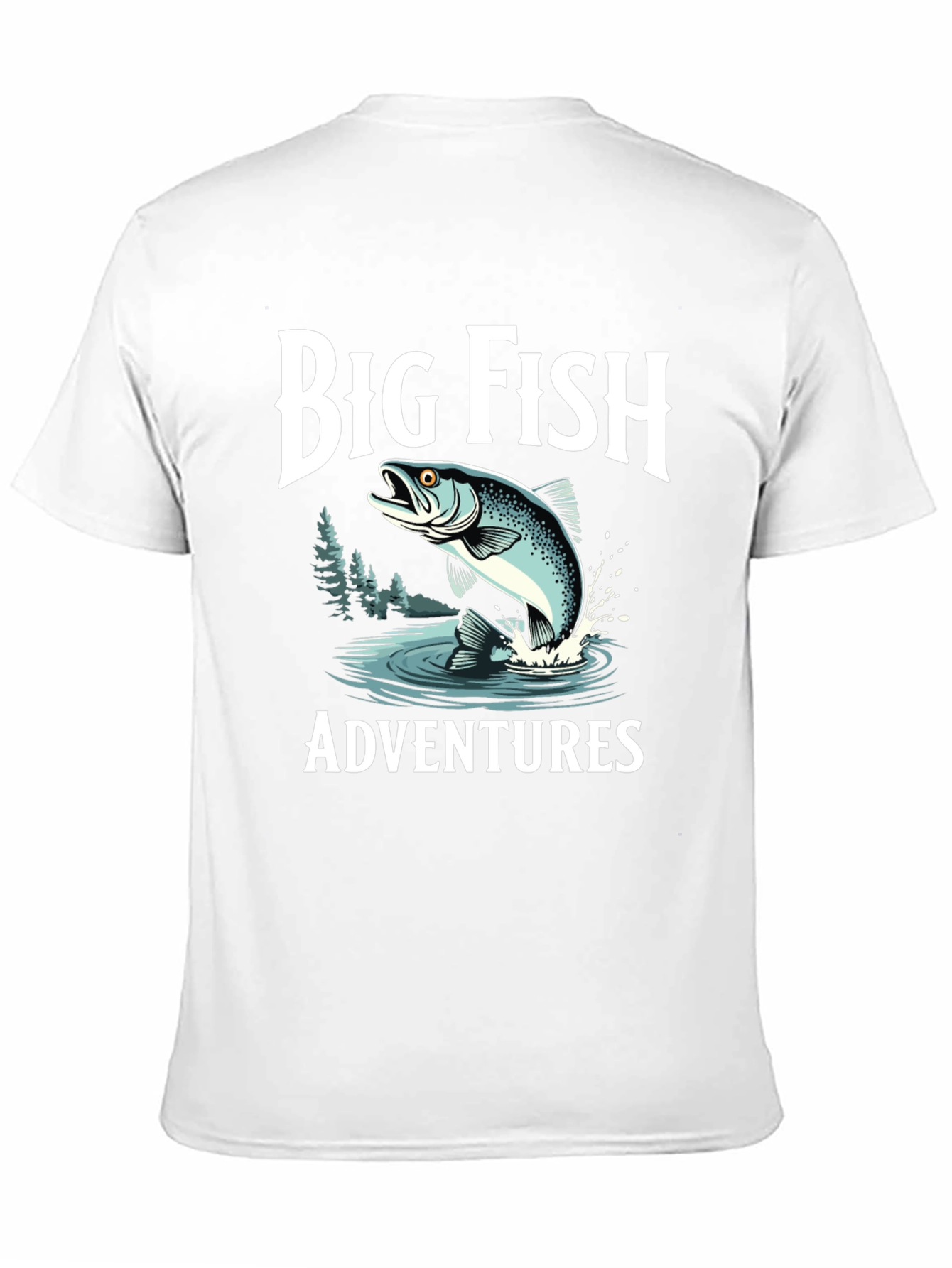 Big Fish Adventures Black T-Shirt