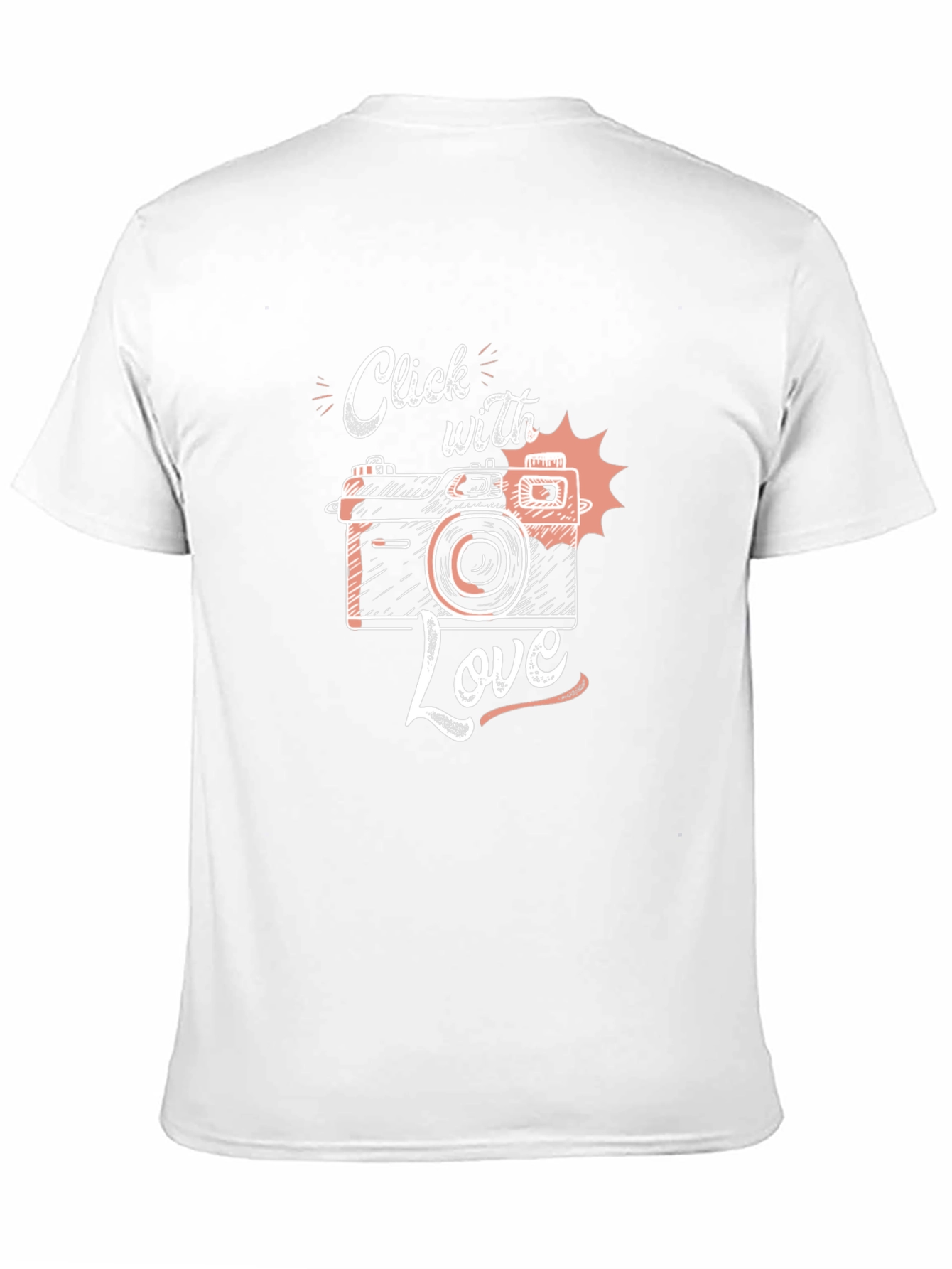 Click with Love T-Shirt - Photographer Gift