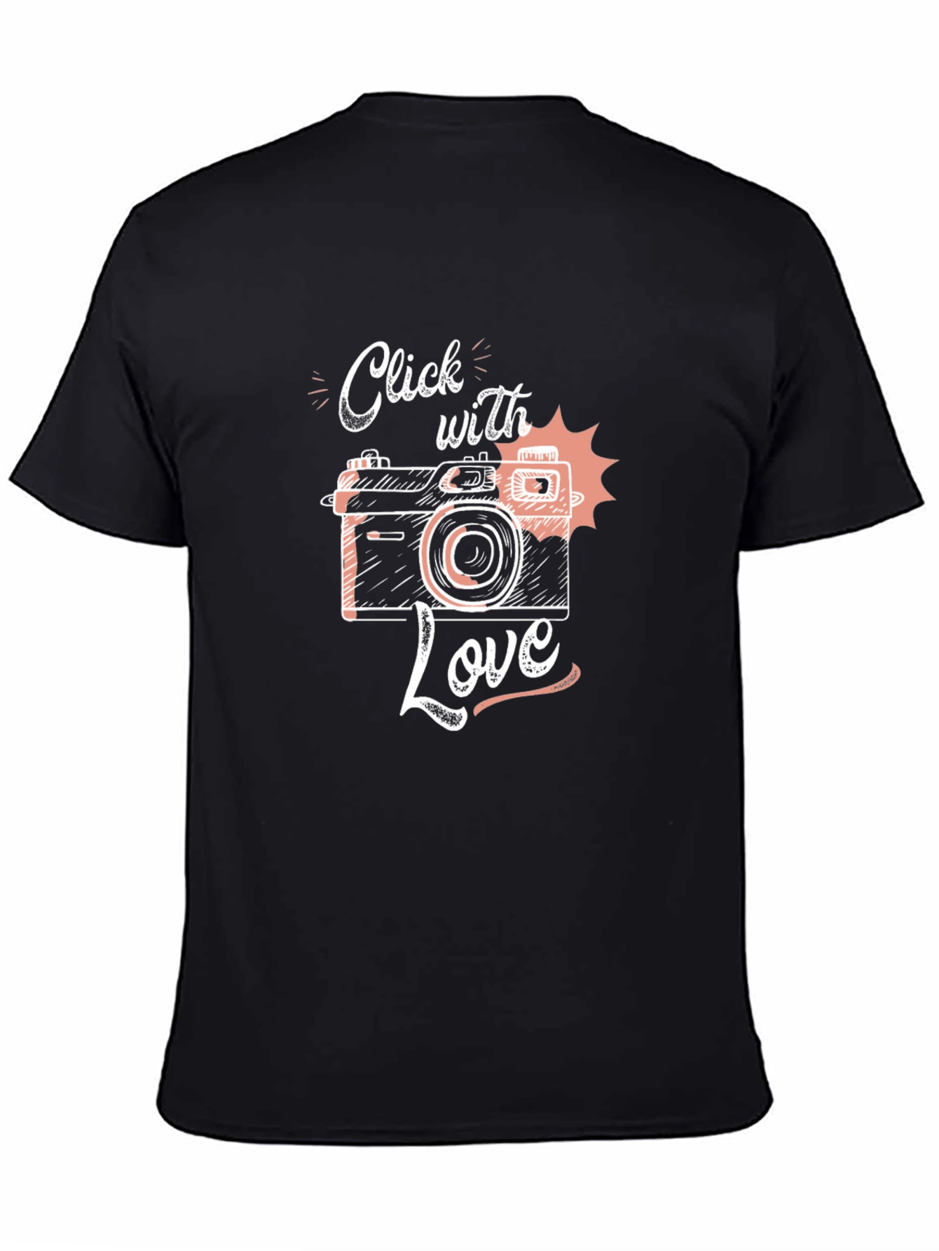 Click with Love T-Shirt - Photographer Gift