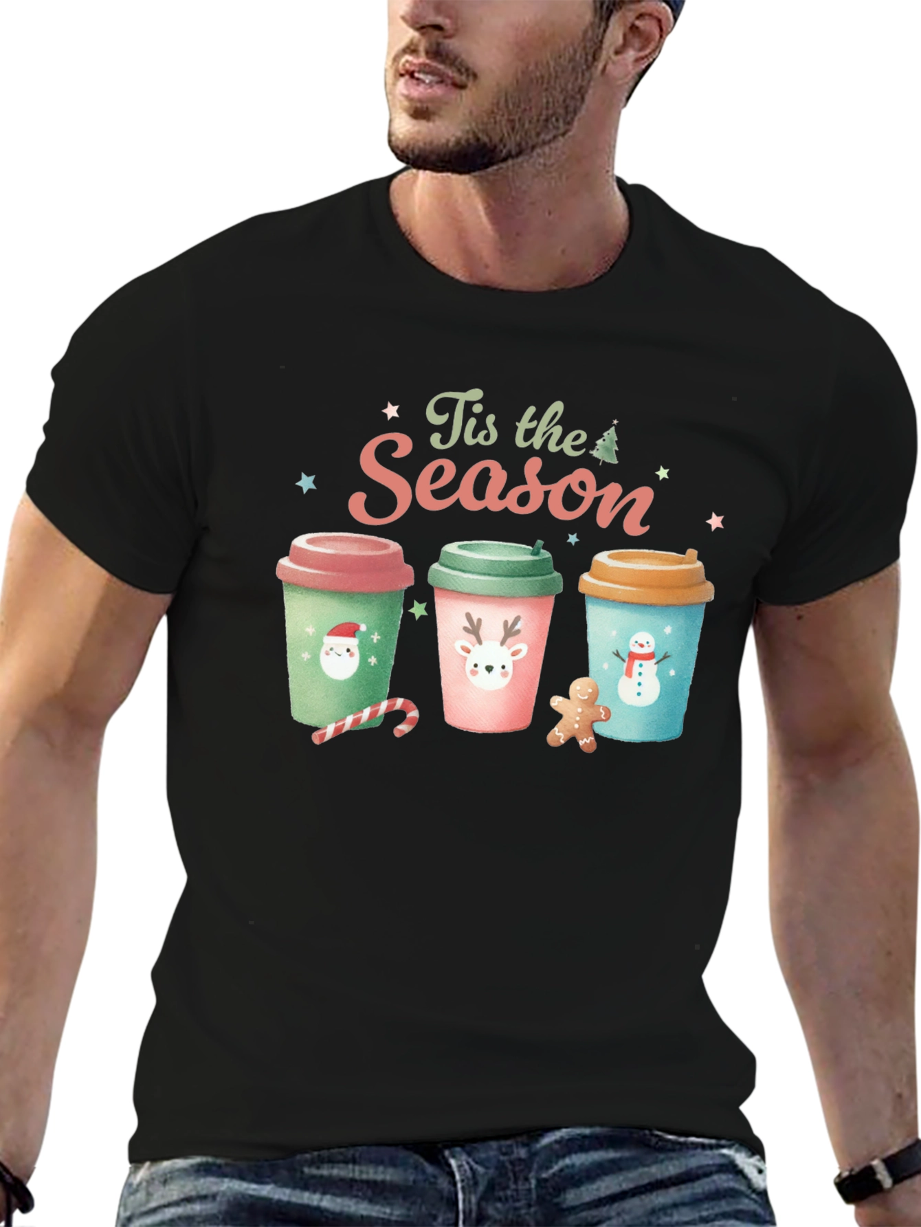 Tis the Season Holiday Coffee T-Shirt