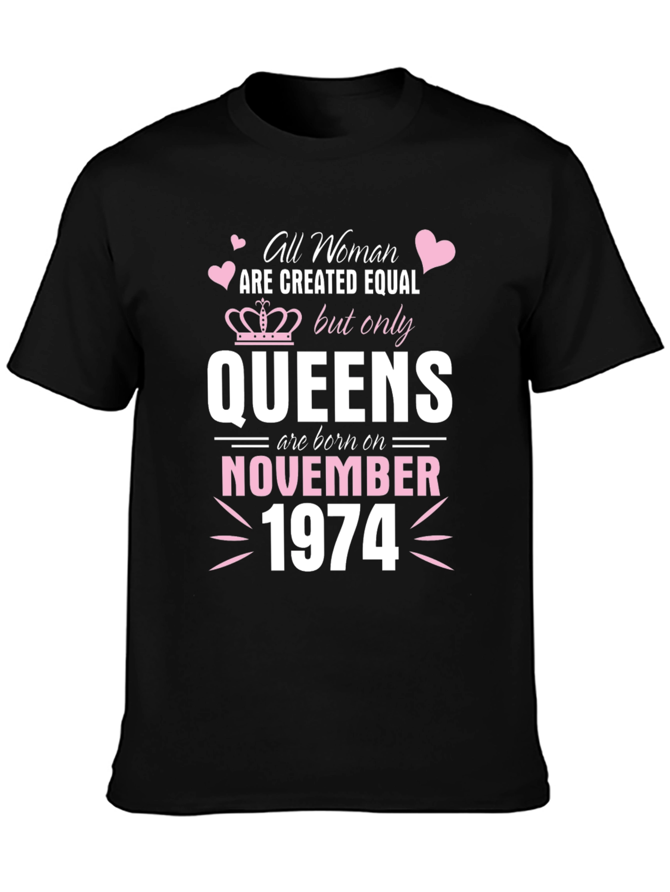 Queens Born in November 1974 T-Shirt