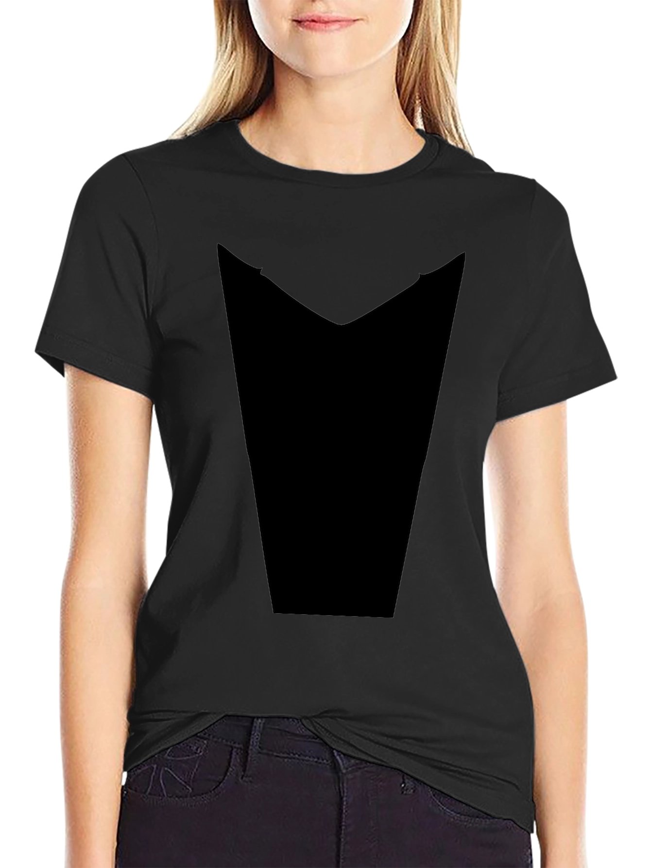 Black Graphic Tee - Modern Style