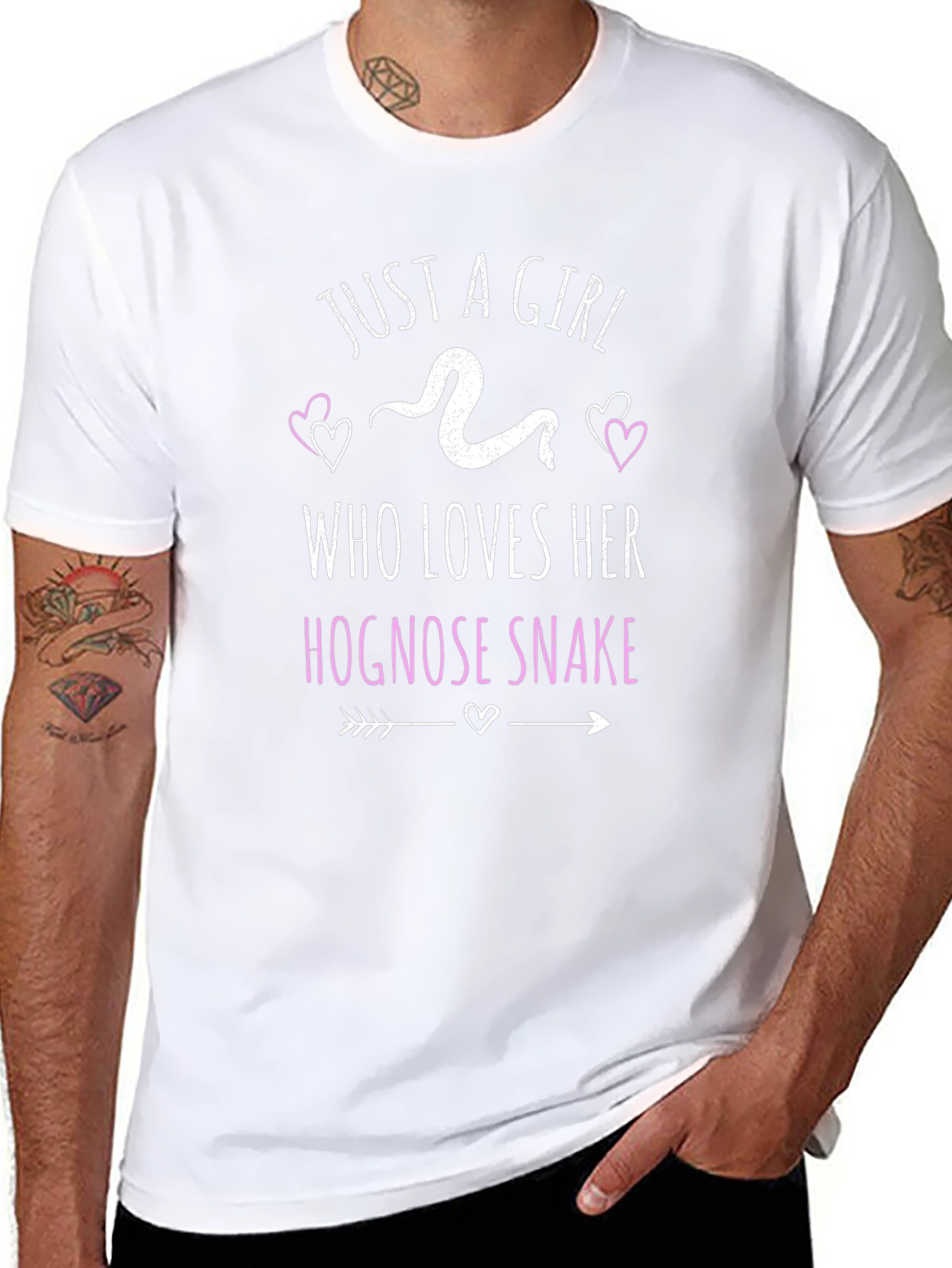 Just A Girl Who Loves Her Hognose Snake T-Shirt