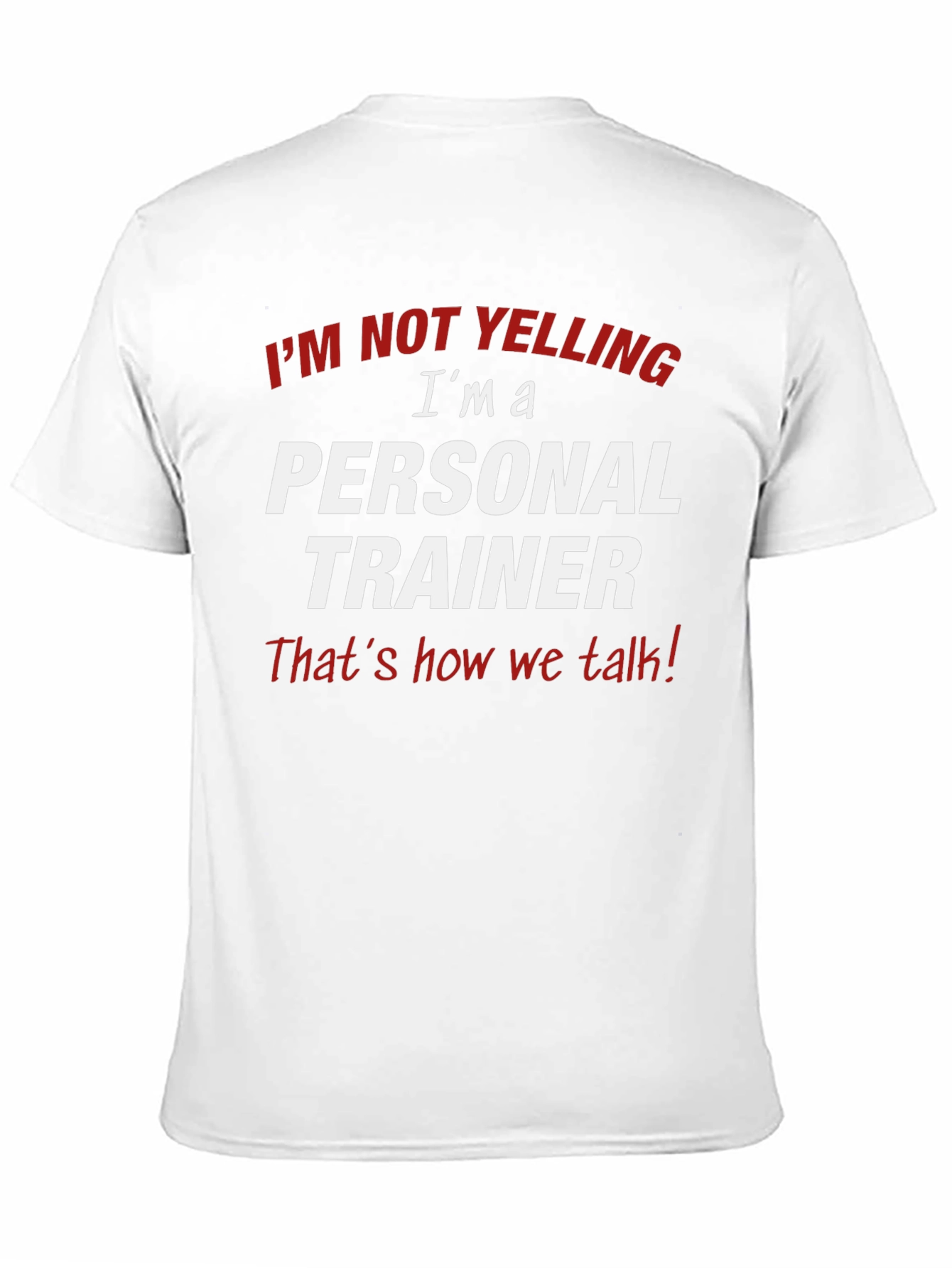 Personal Trainer Novelty Graphic T-Shirt