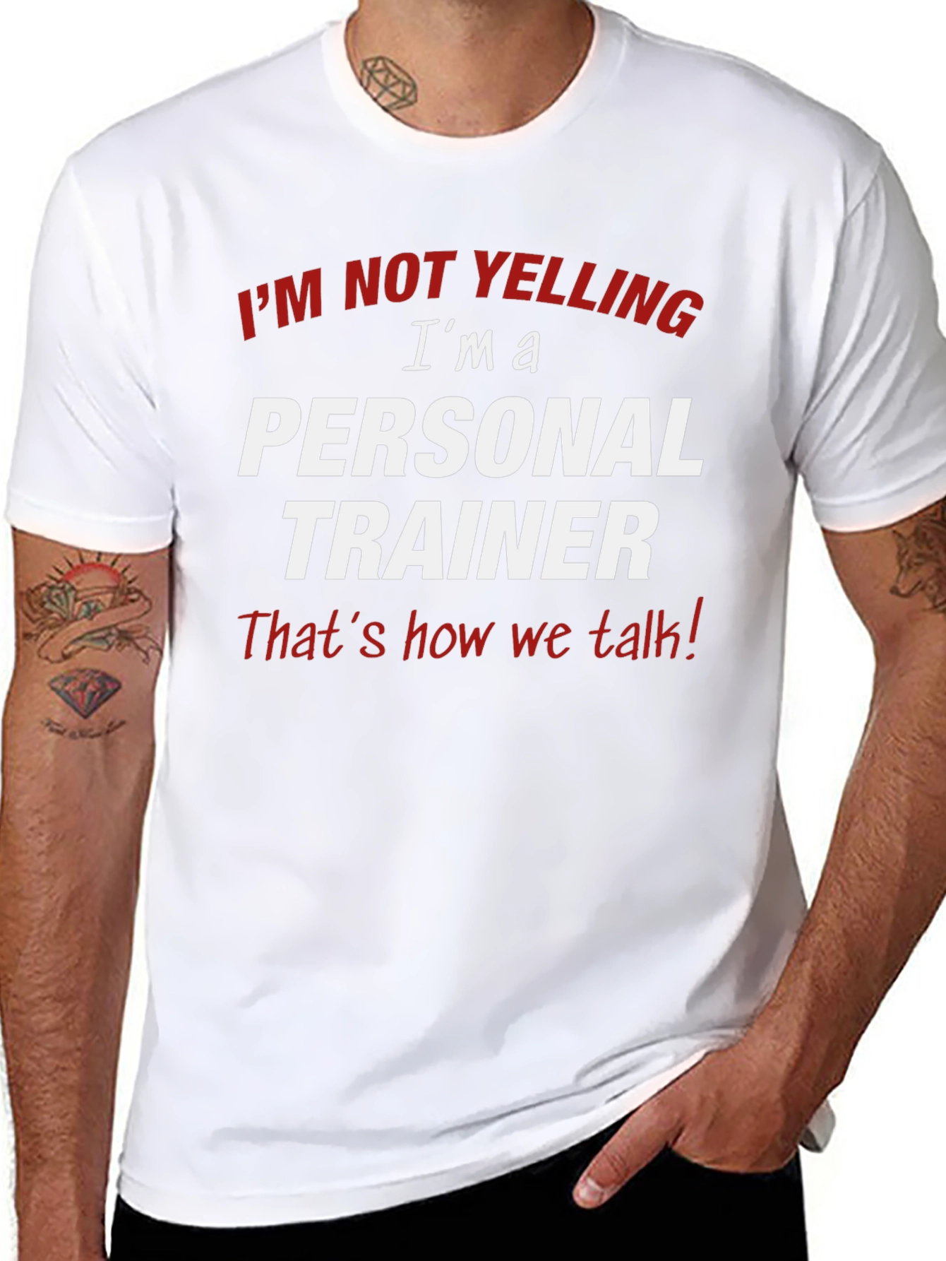 Personal Trainer Novelty Graphic T-Shirt