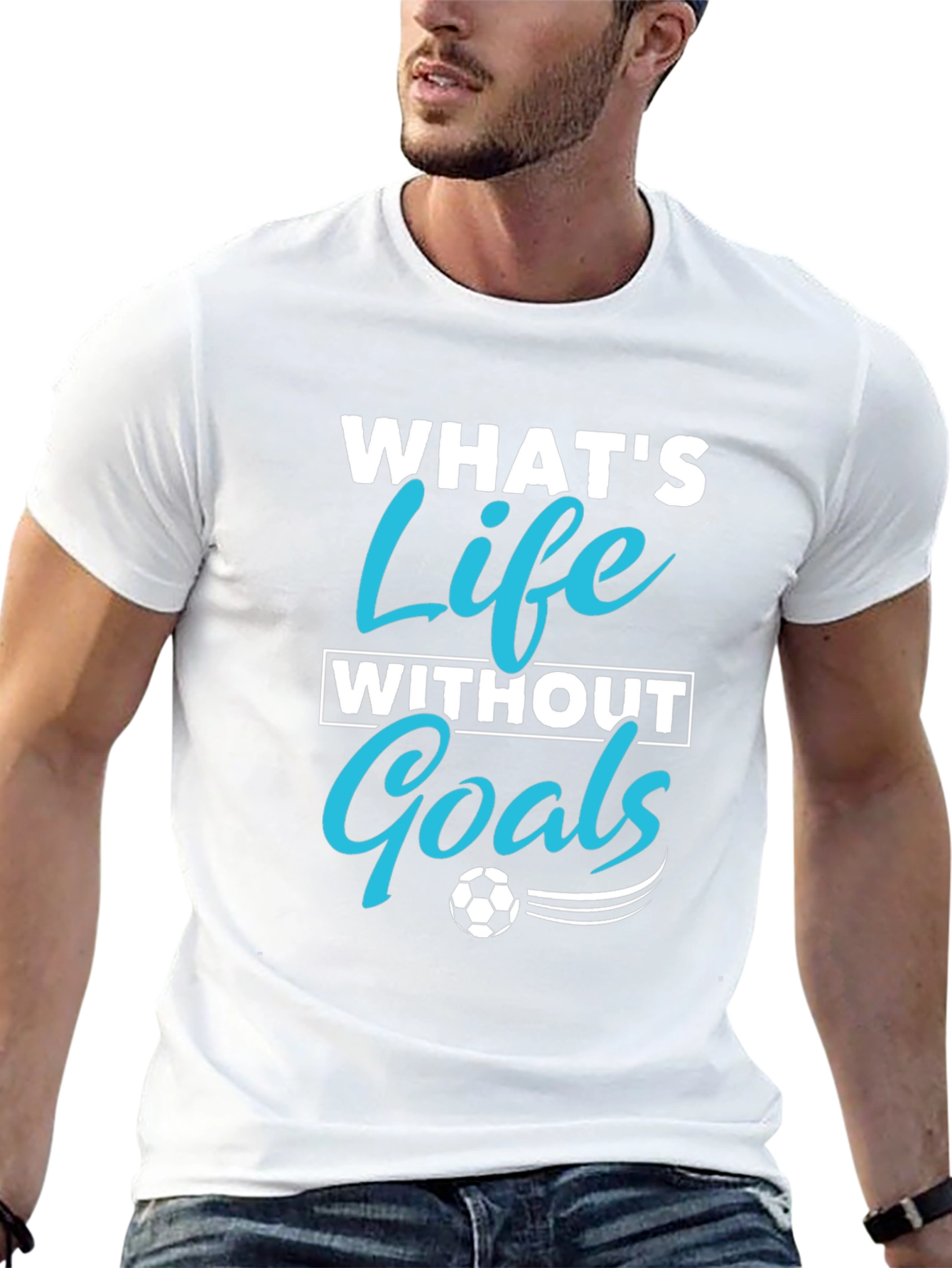 Whats Life Without Goals Graphic T-Shirt